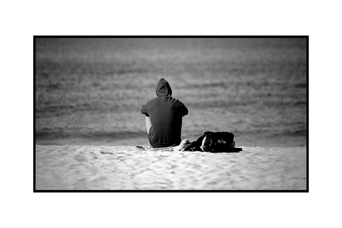 Without a thought listening to me ...