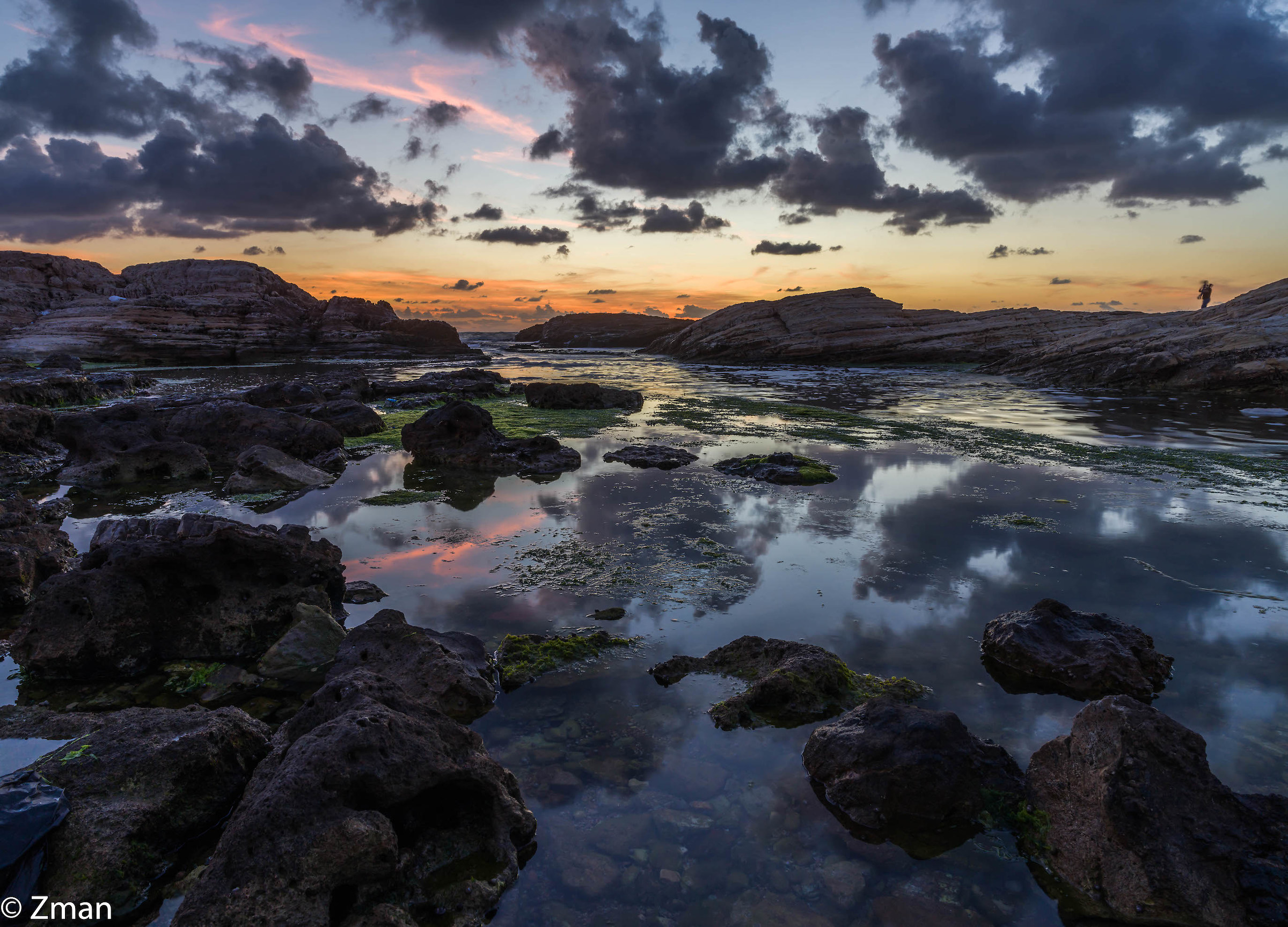 Tramonto alle rocce Al Raouche