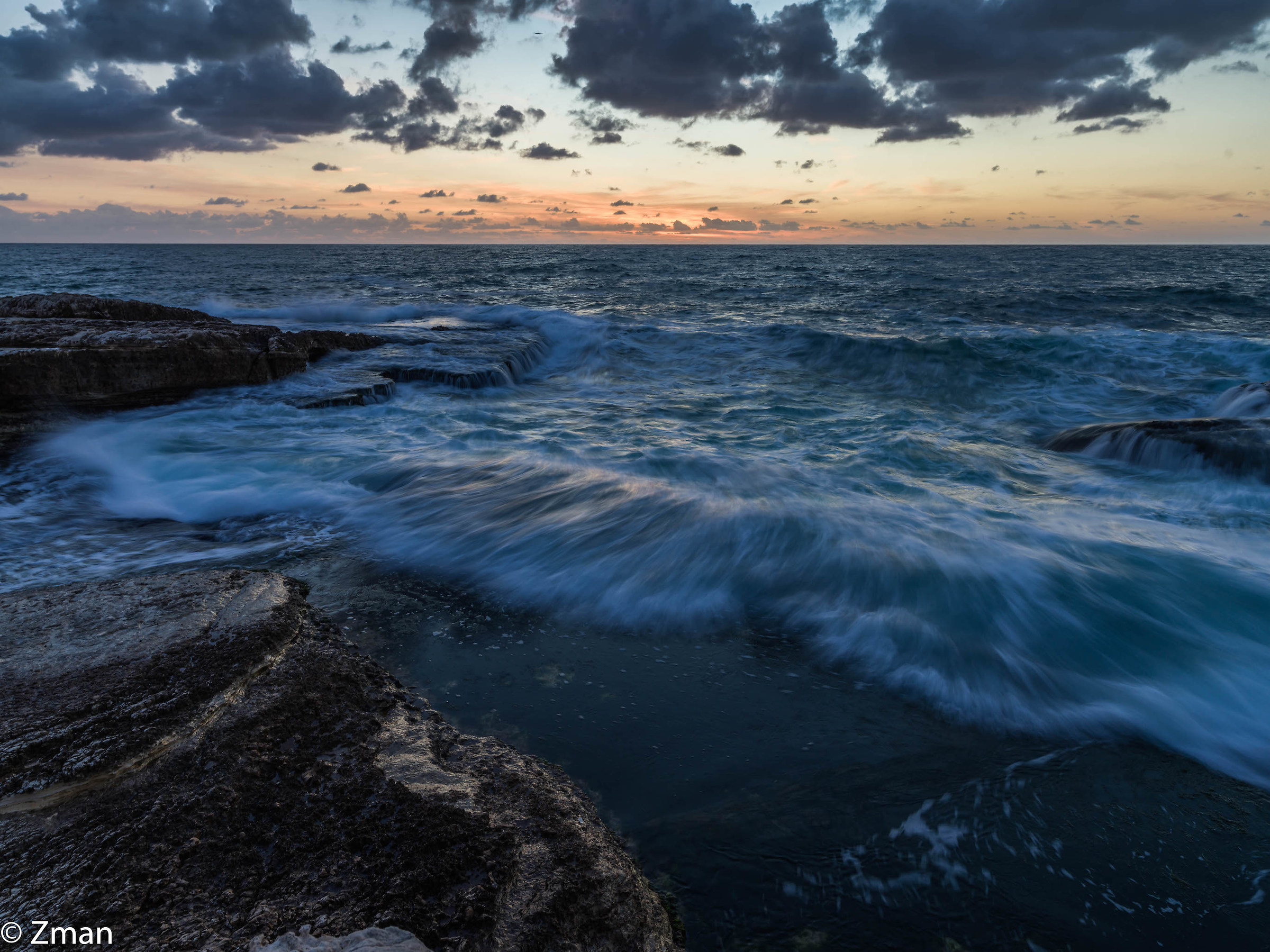 Tramonto alle rocce Al Raouche
