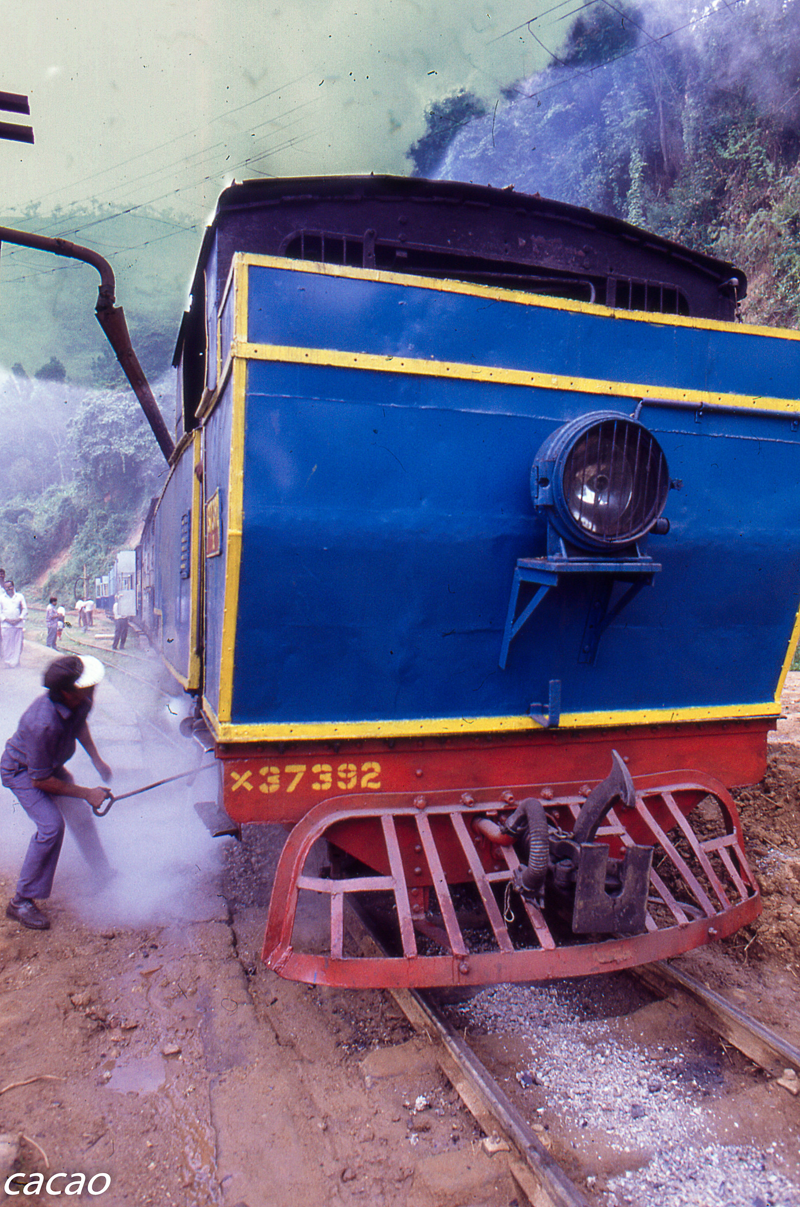 Treno a cremagliera India