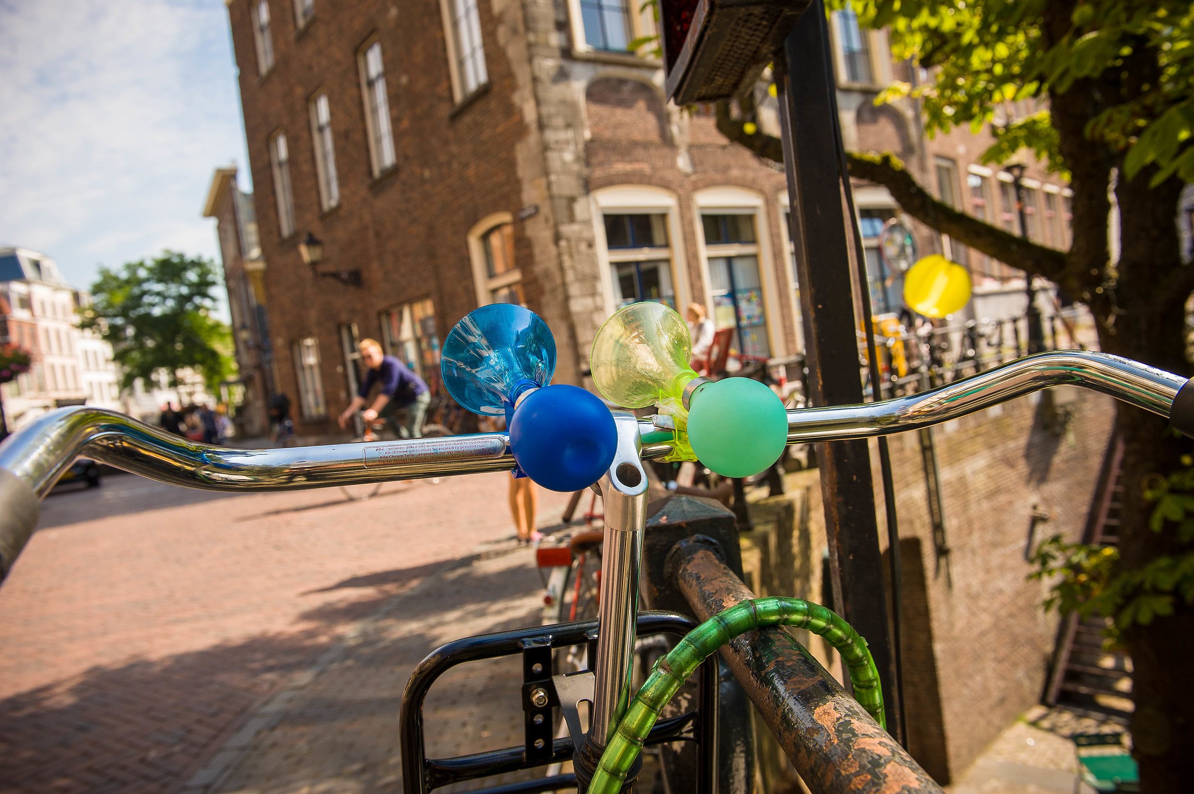 Amsterdam, the capital of the bicycle.