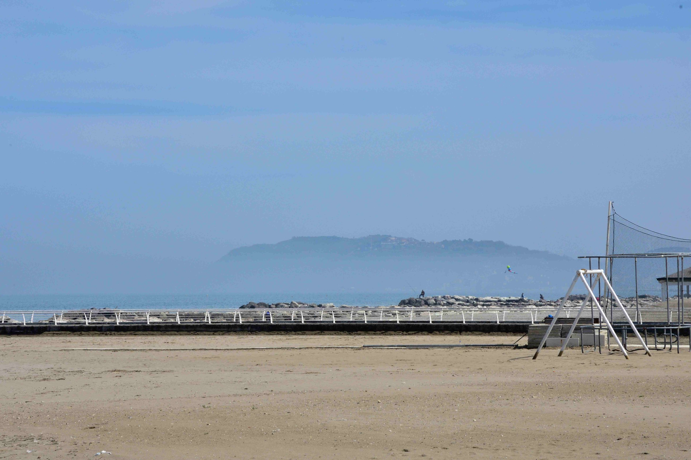 Gabicce Monte in mist