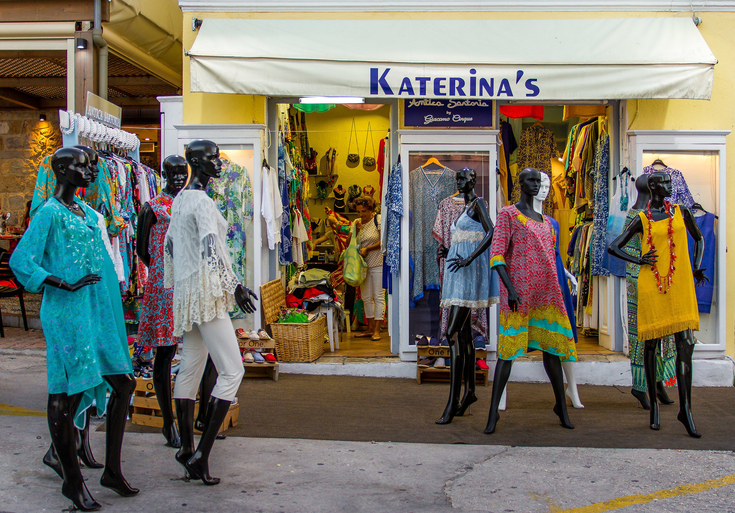 Fashion shop in Spetses