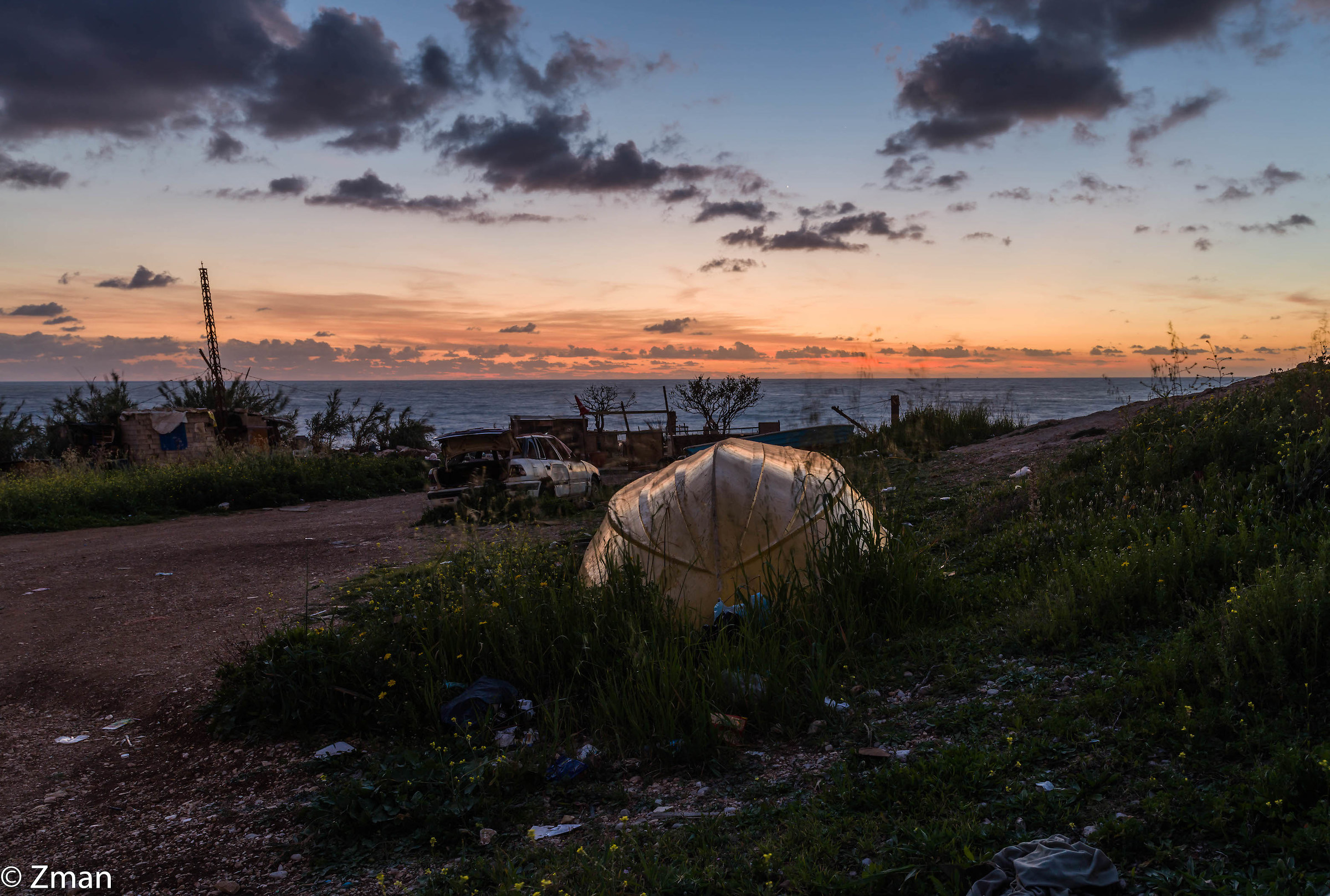 Tramonto alle rocce Al Raouche