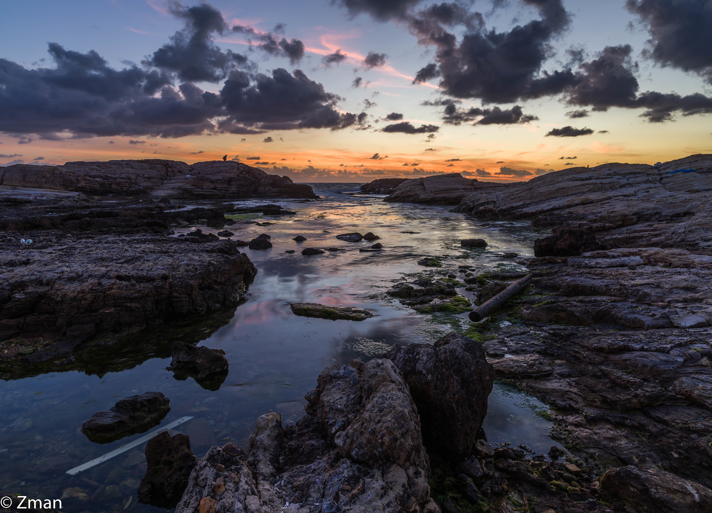 Tramonto alle rocce Al Raouche