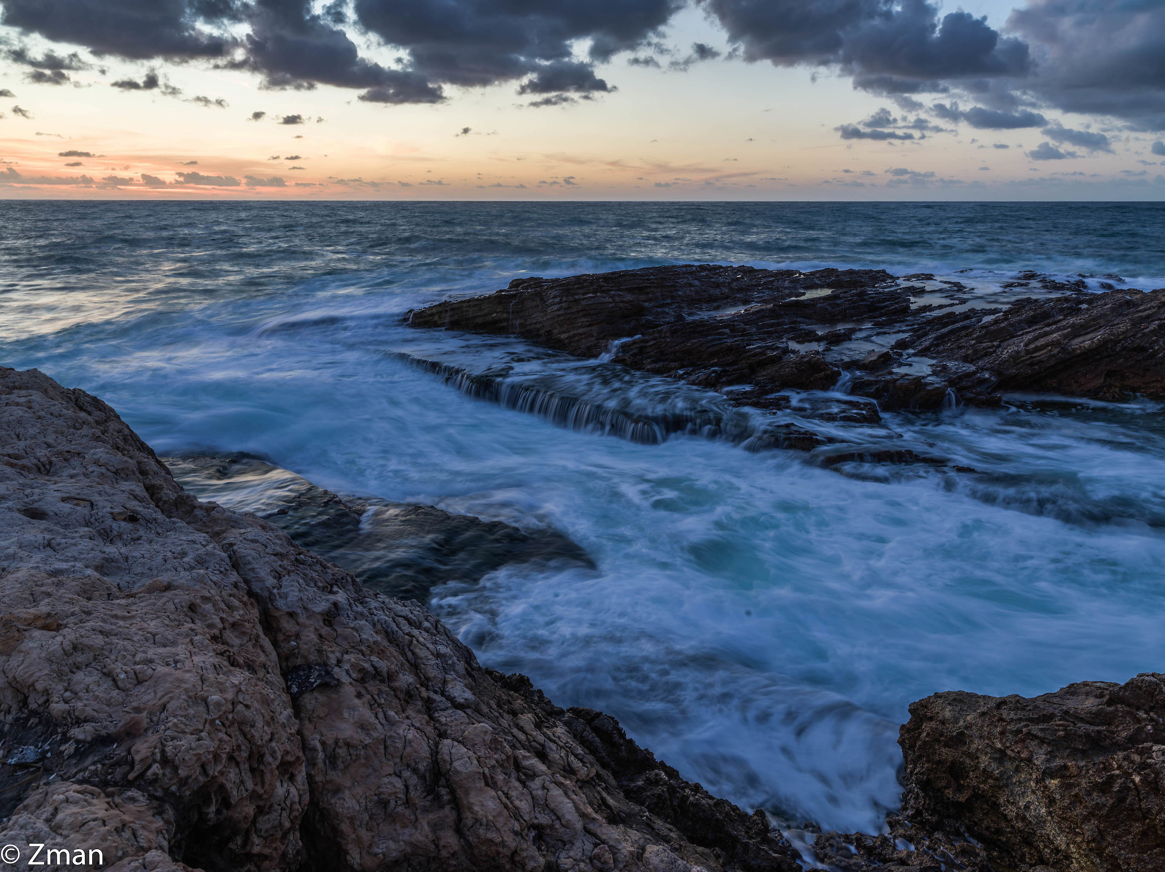 Tramonto alle rocce Al Raouche