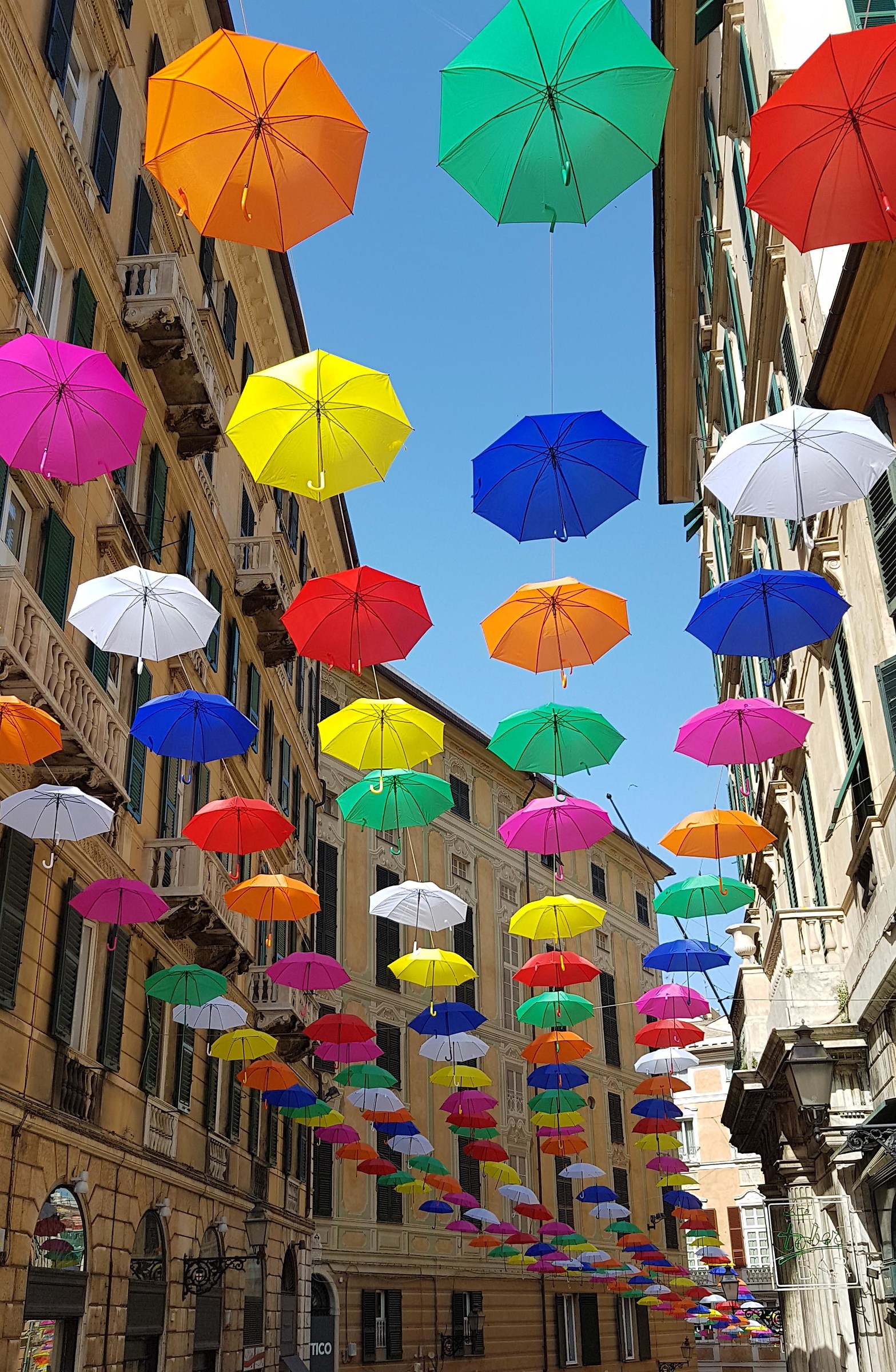 Arcobaleno in città