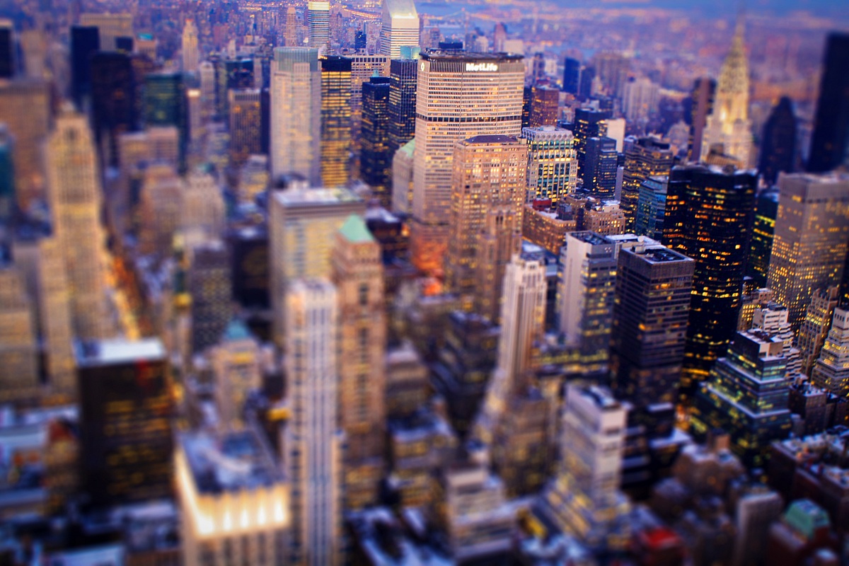 New York City sight from Empire State Building