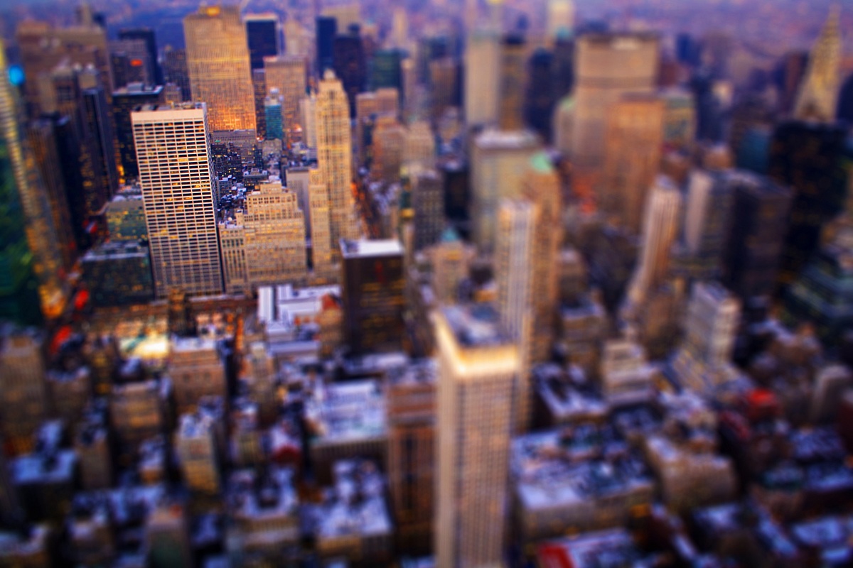 New York City sight from Empire State Building