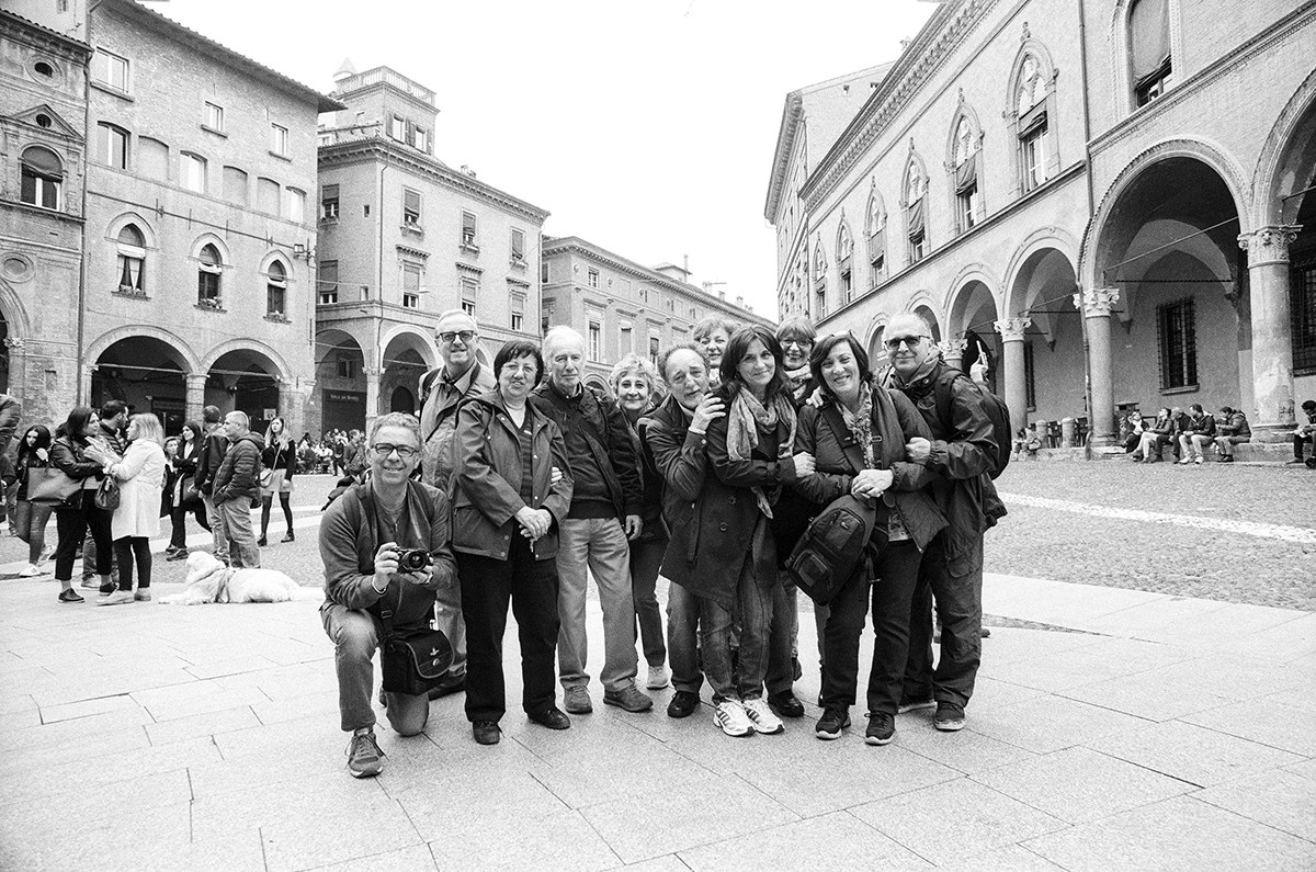 The happy company. Bologna April 2018