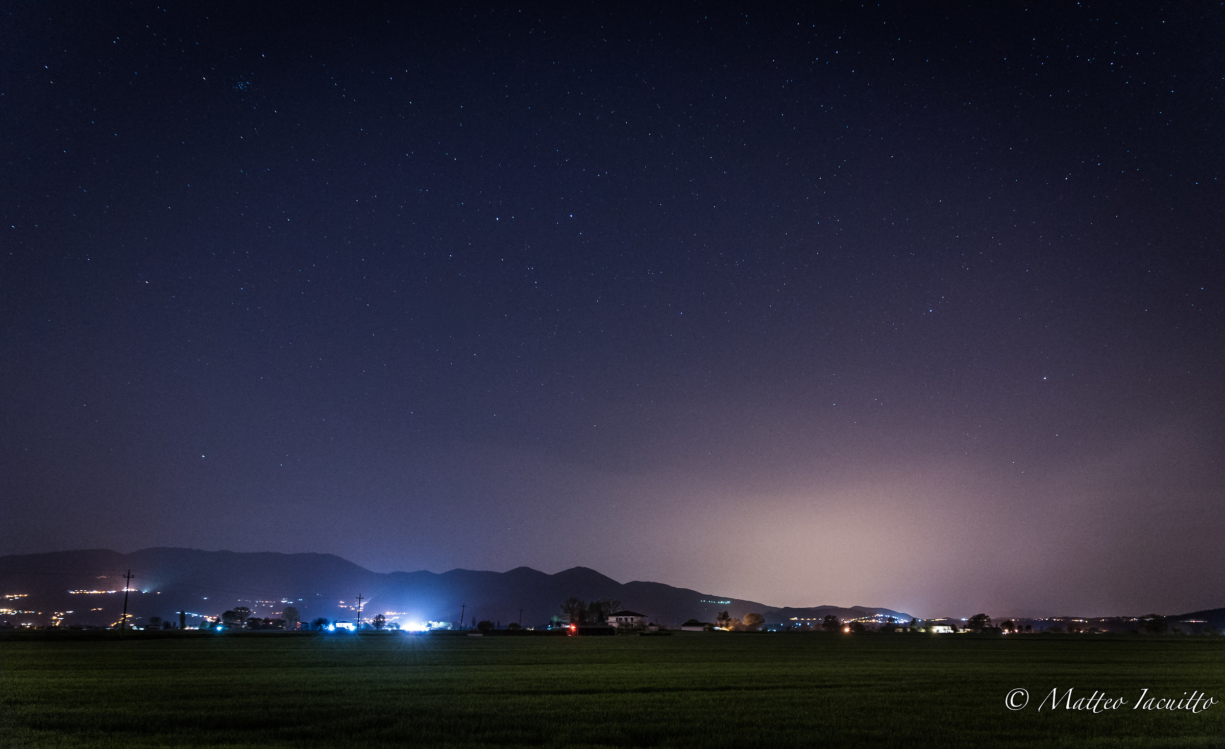 Under a sky full of stars