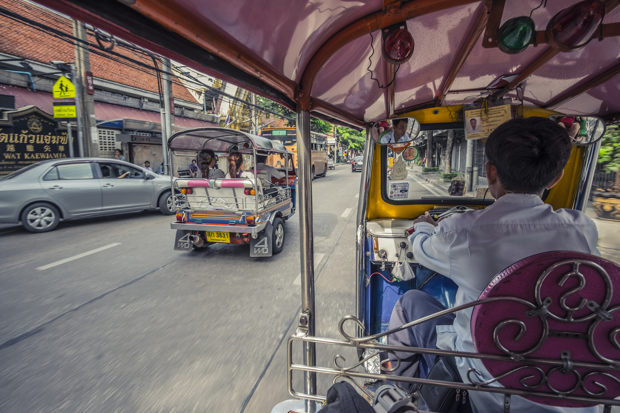 tuk tuk in BKK