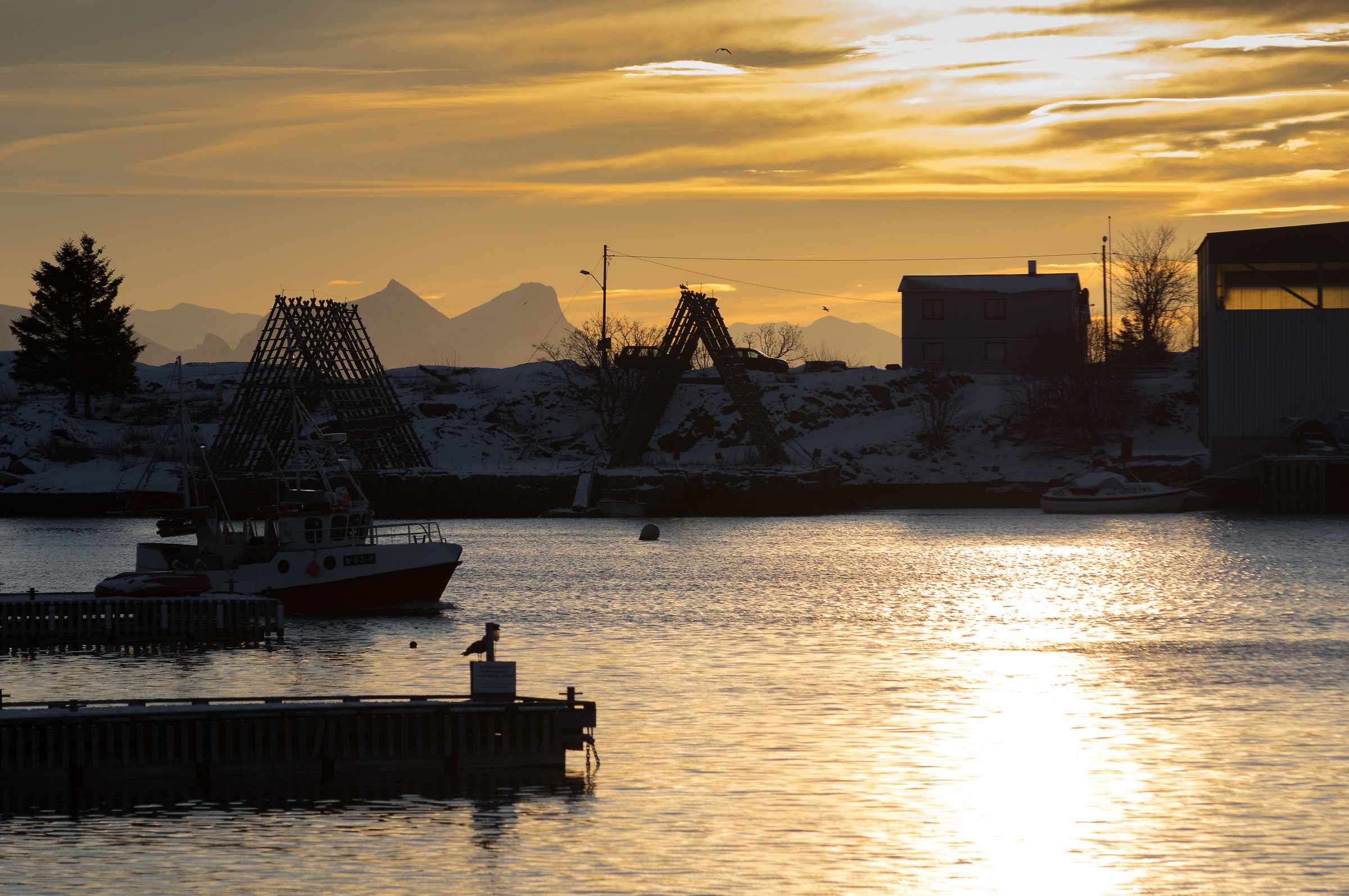 Un lunghissimo tramonto