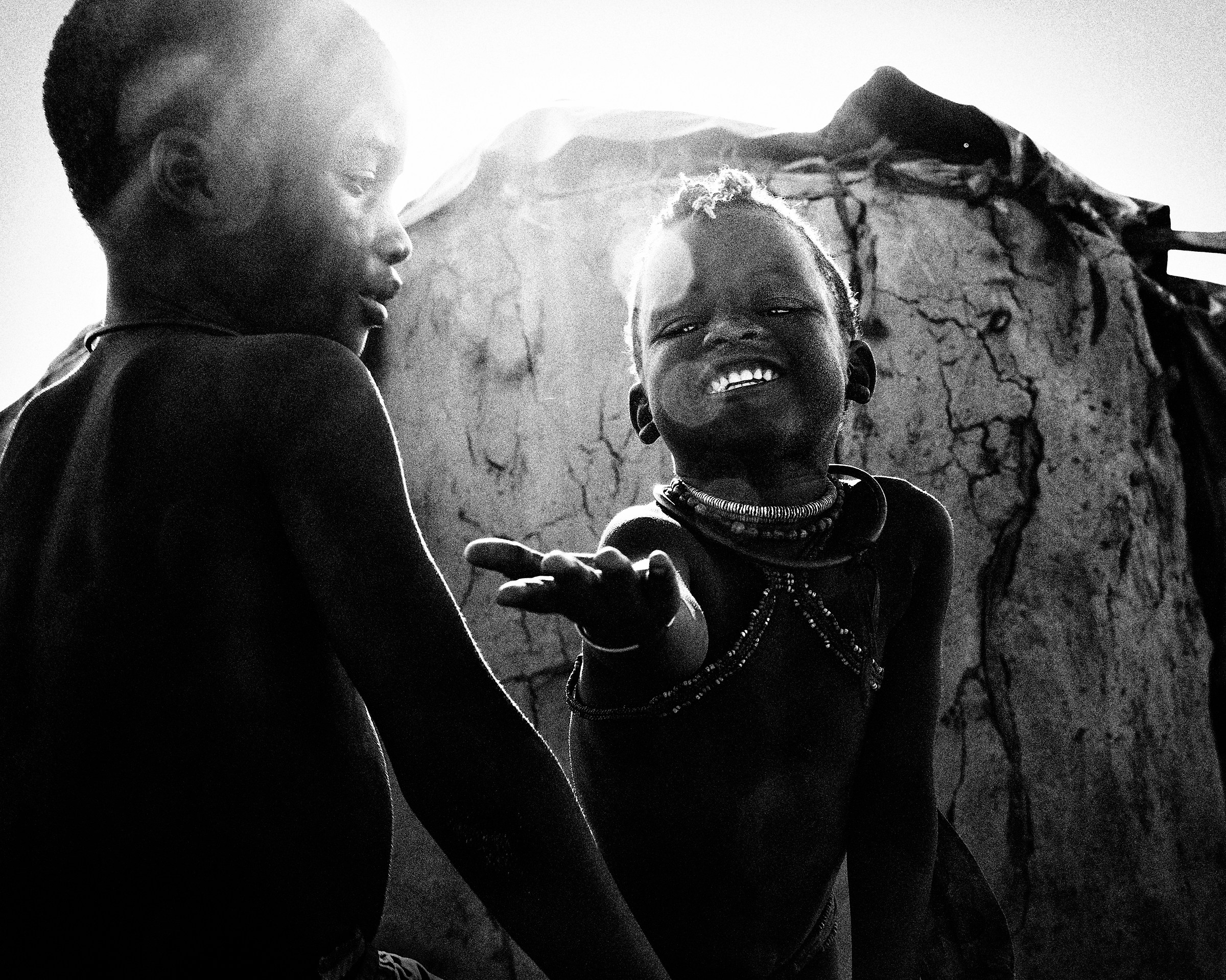 Himba kids, Namibia, 2017.
