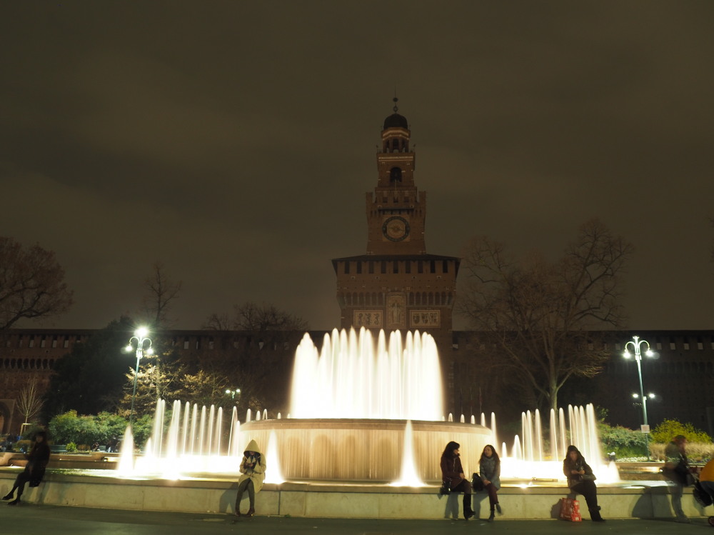 Milan: castello sforzesco