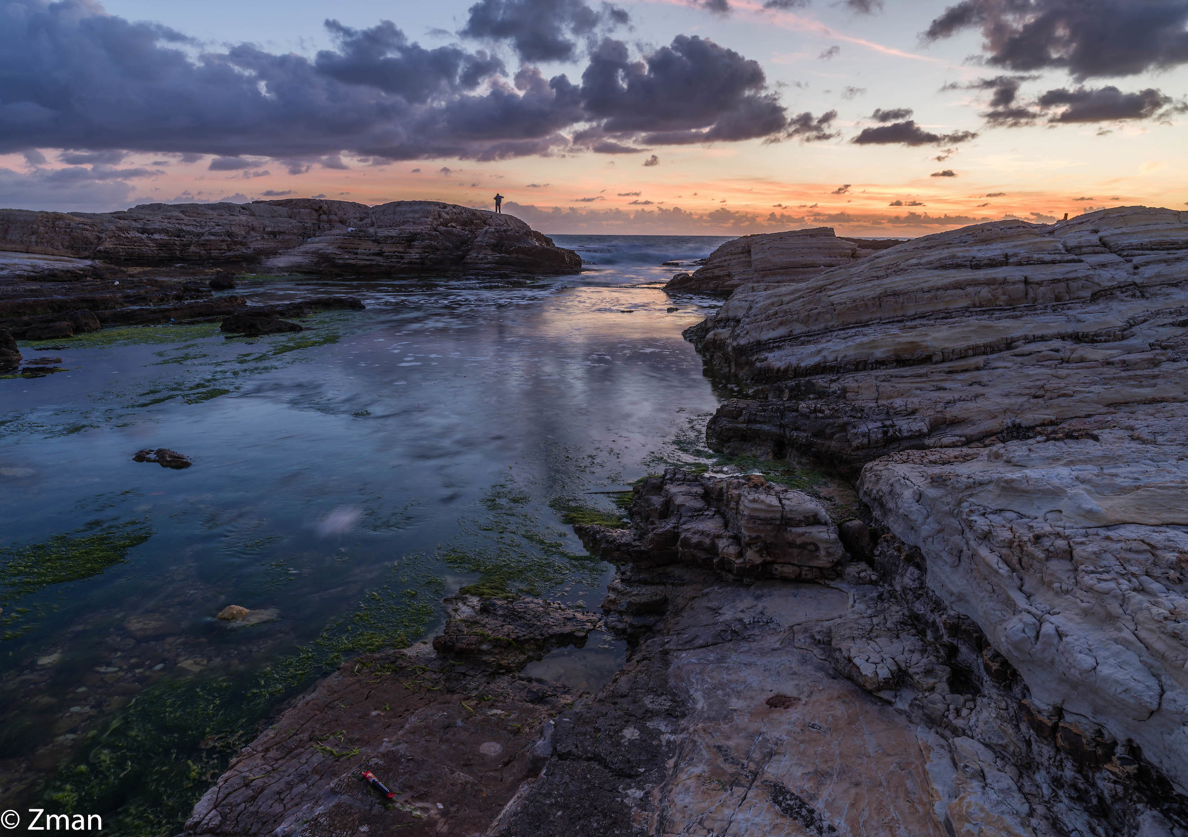 Tramonto alle rocce Al Raouche