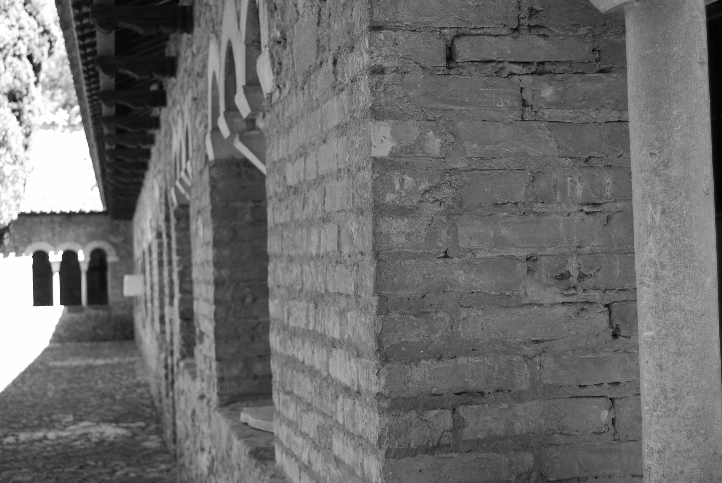 Prospect of a cloister