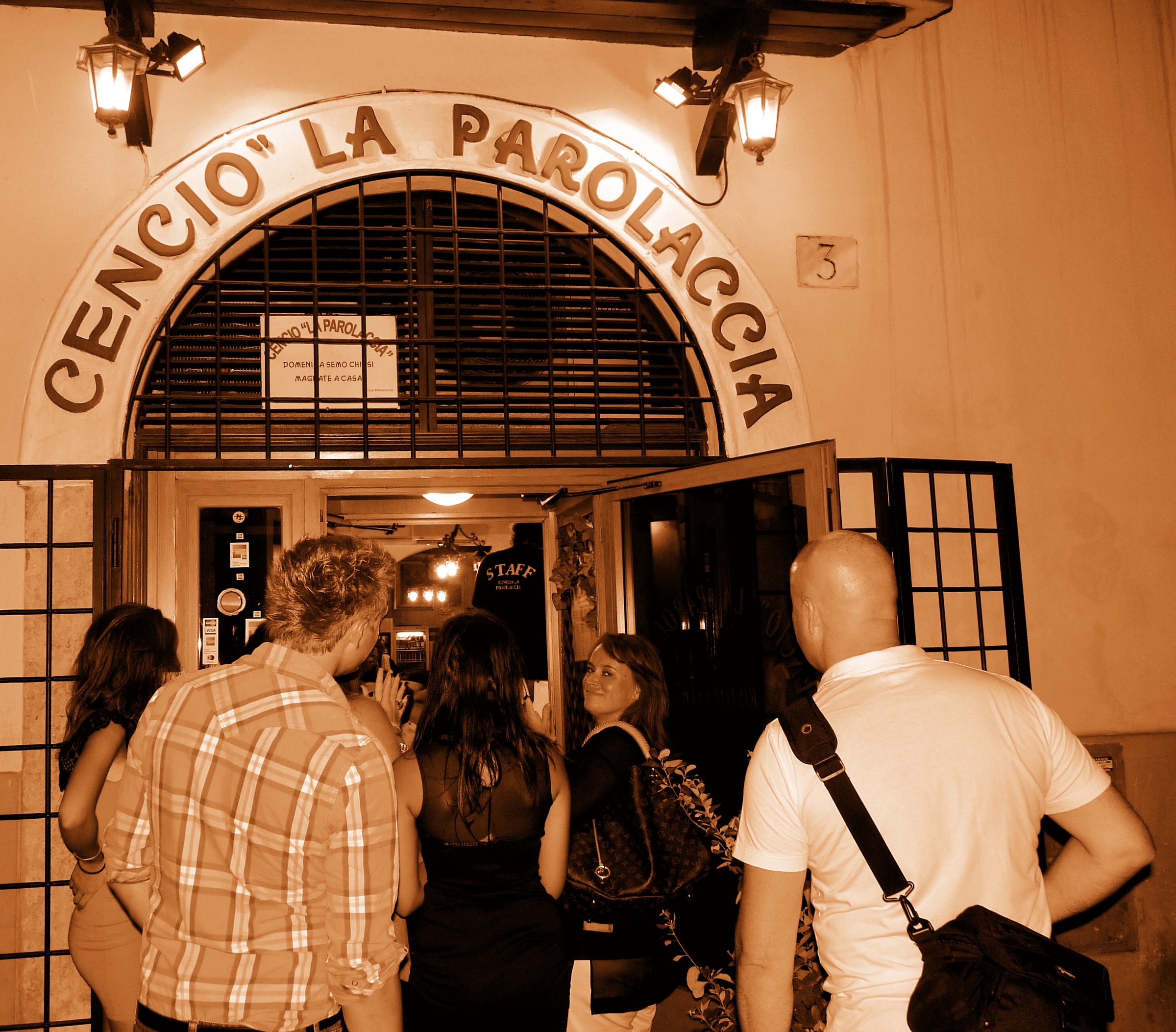 Quante ce ne dissero quella sera!!