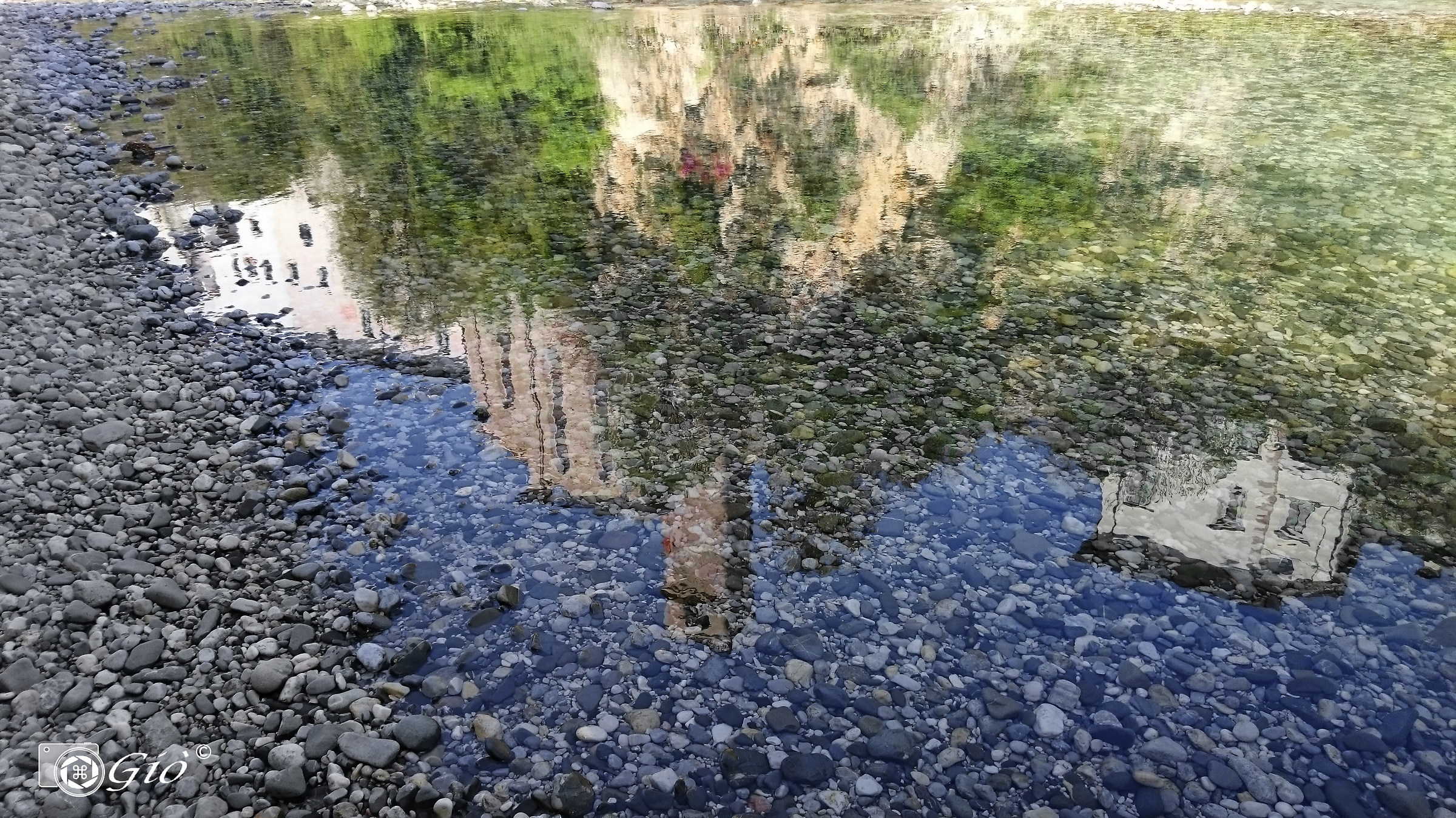 reflection on the Natisone