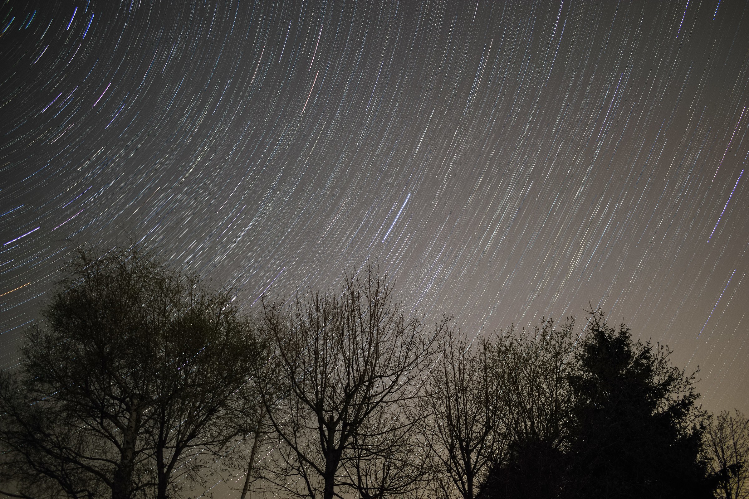 Startrail - Sormano 20/04/2018
