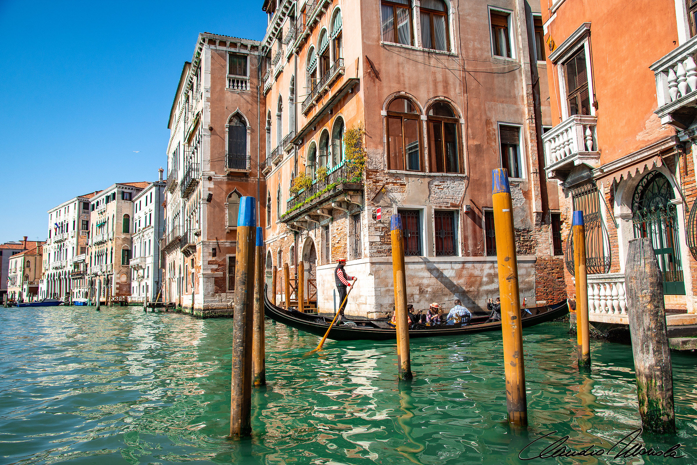 Fine giro in gondola