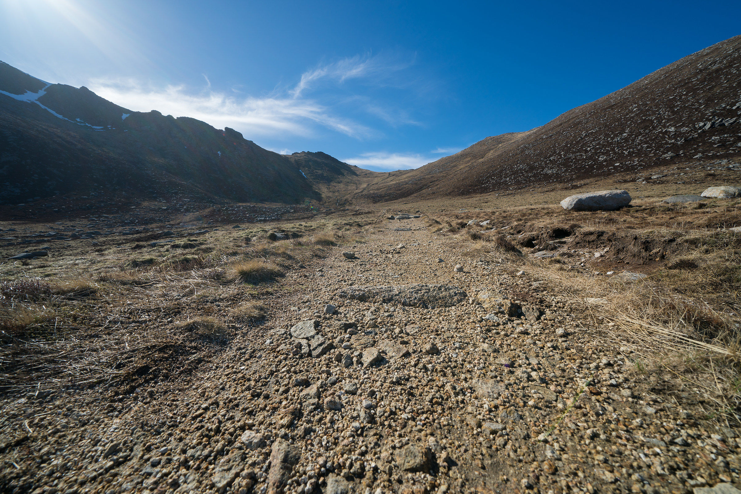 Walking on ridges of Arran 5