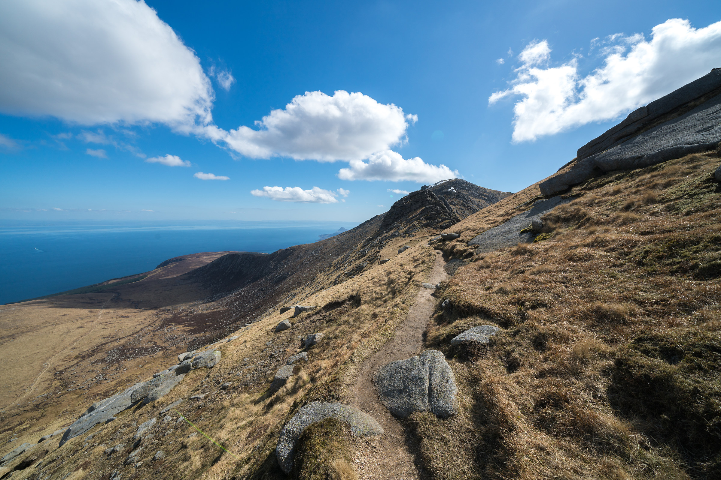 Walking on ridges of Arran 10