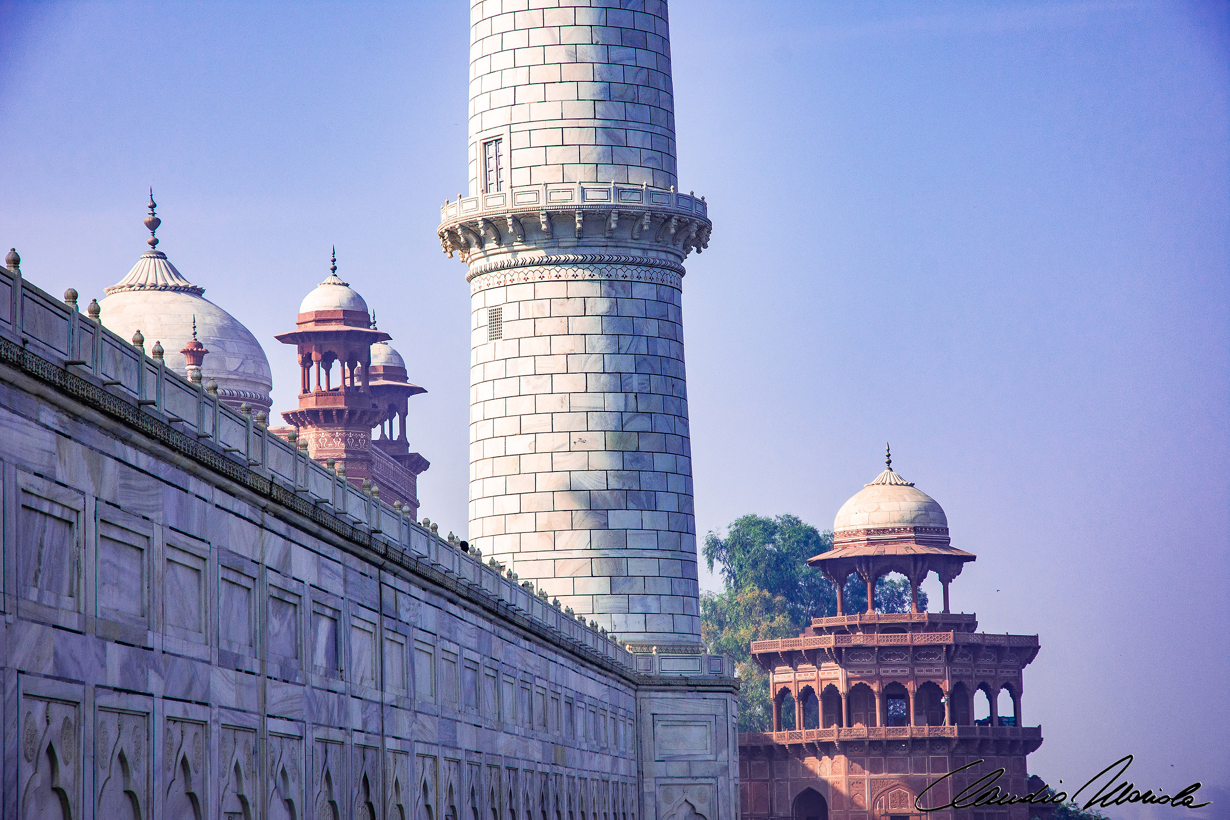 Back side of Taj Mahal