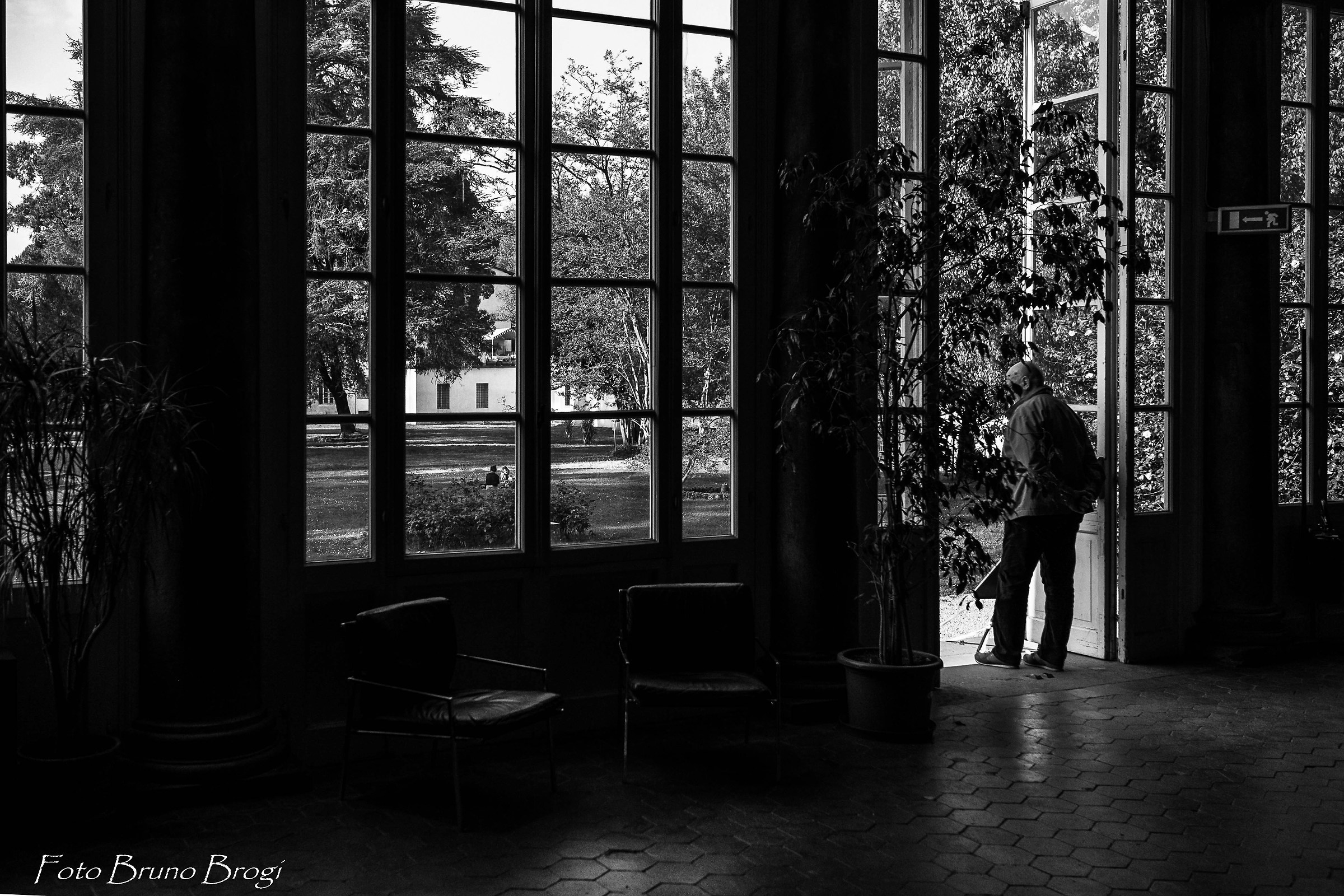 Between light and shadow