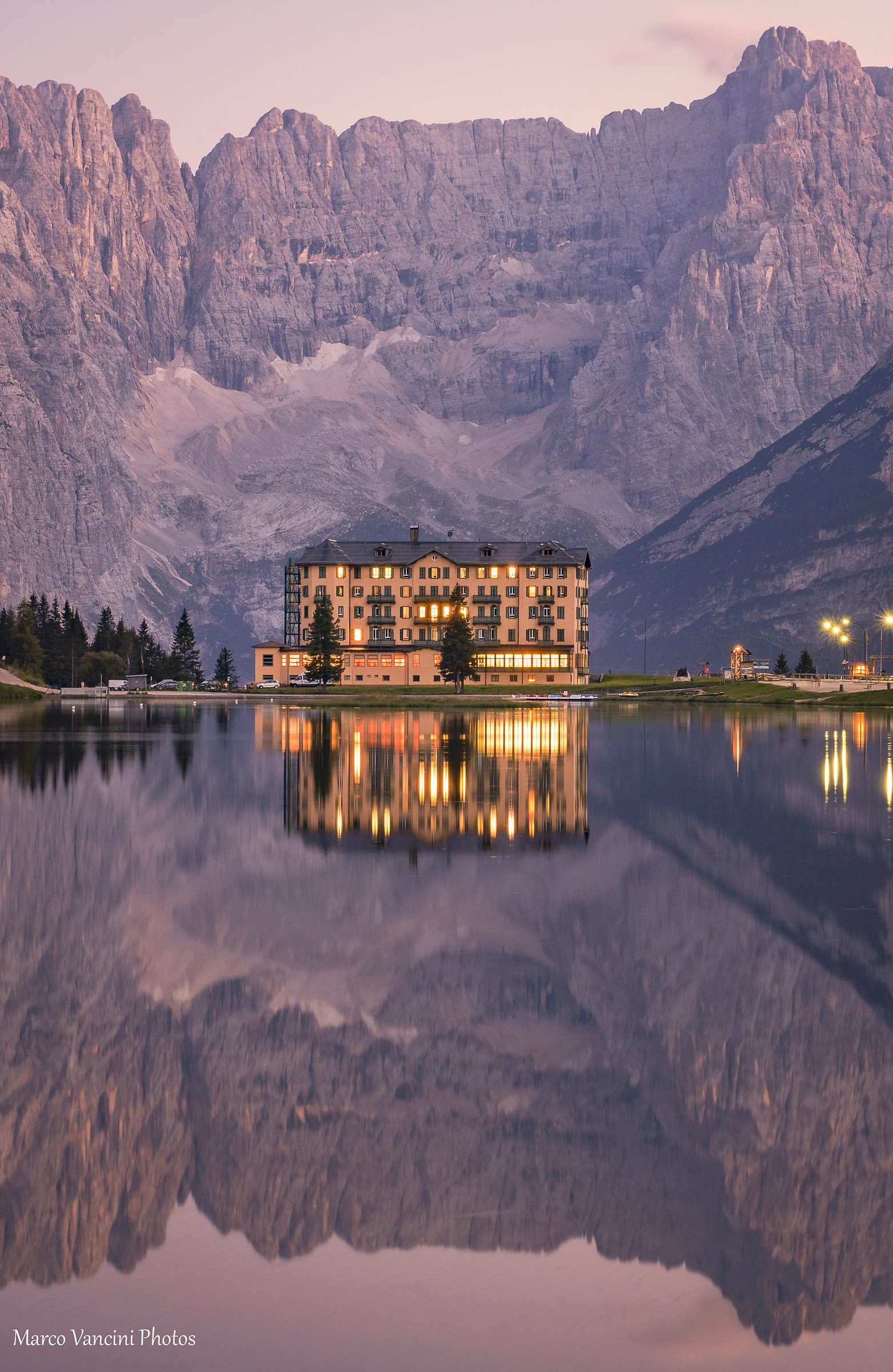 Ultime luci su Misurina