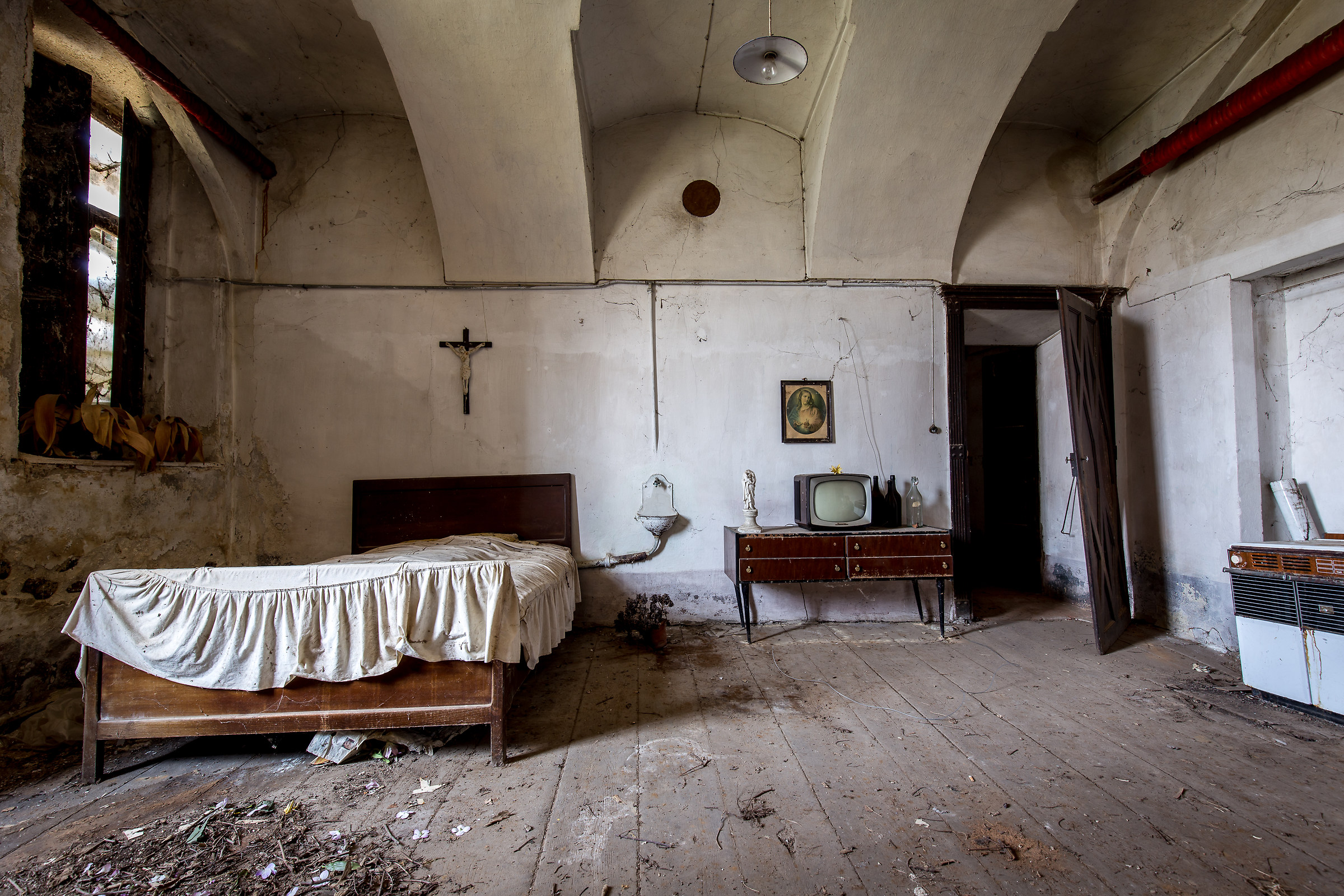 The caretaker's room