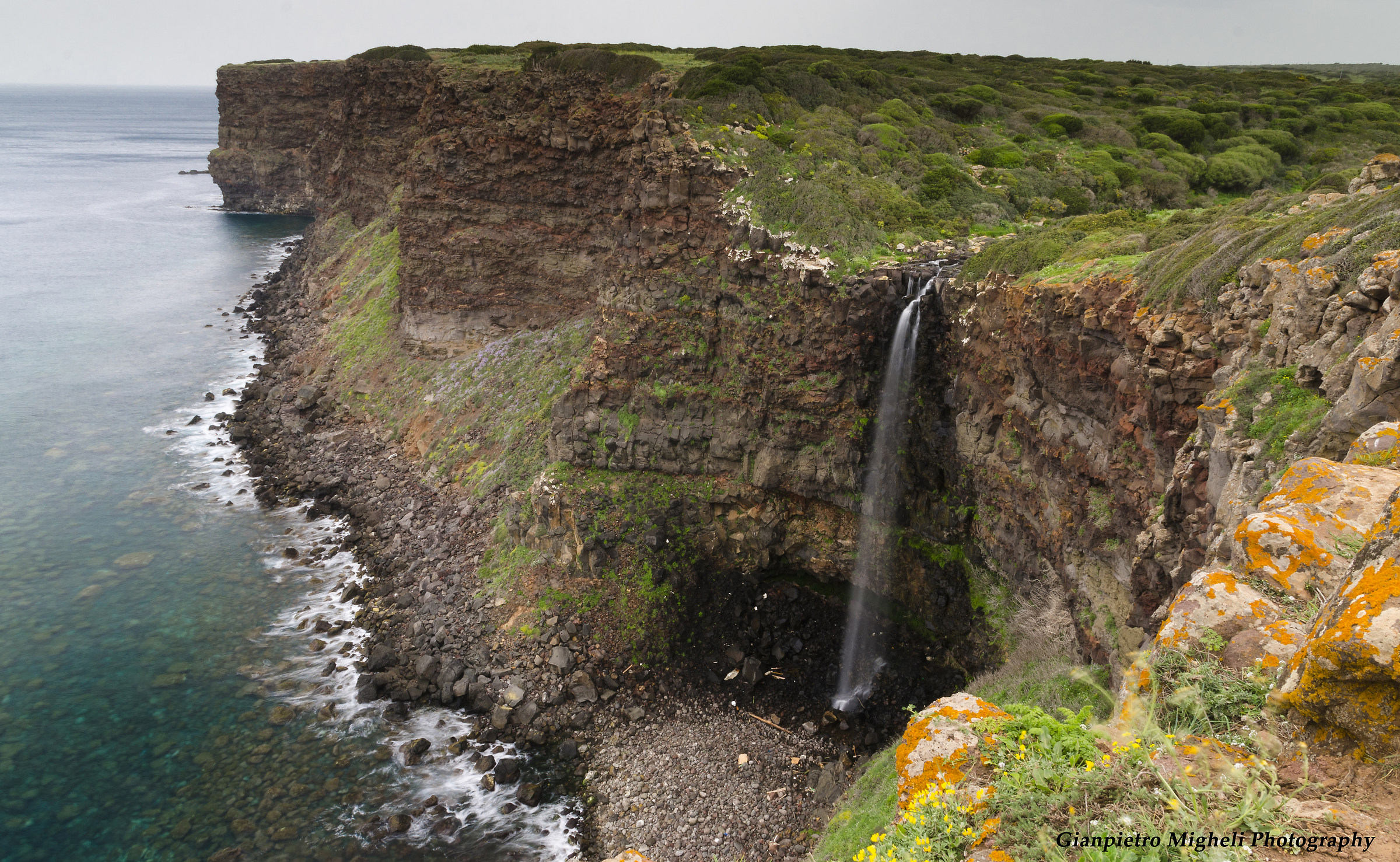 Cascade of Capo Nieddu
