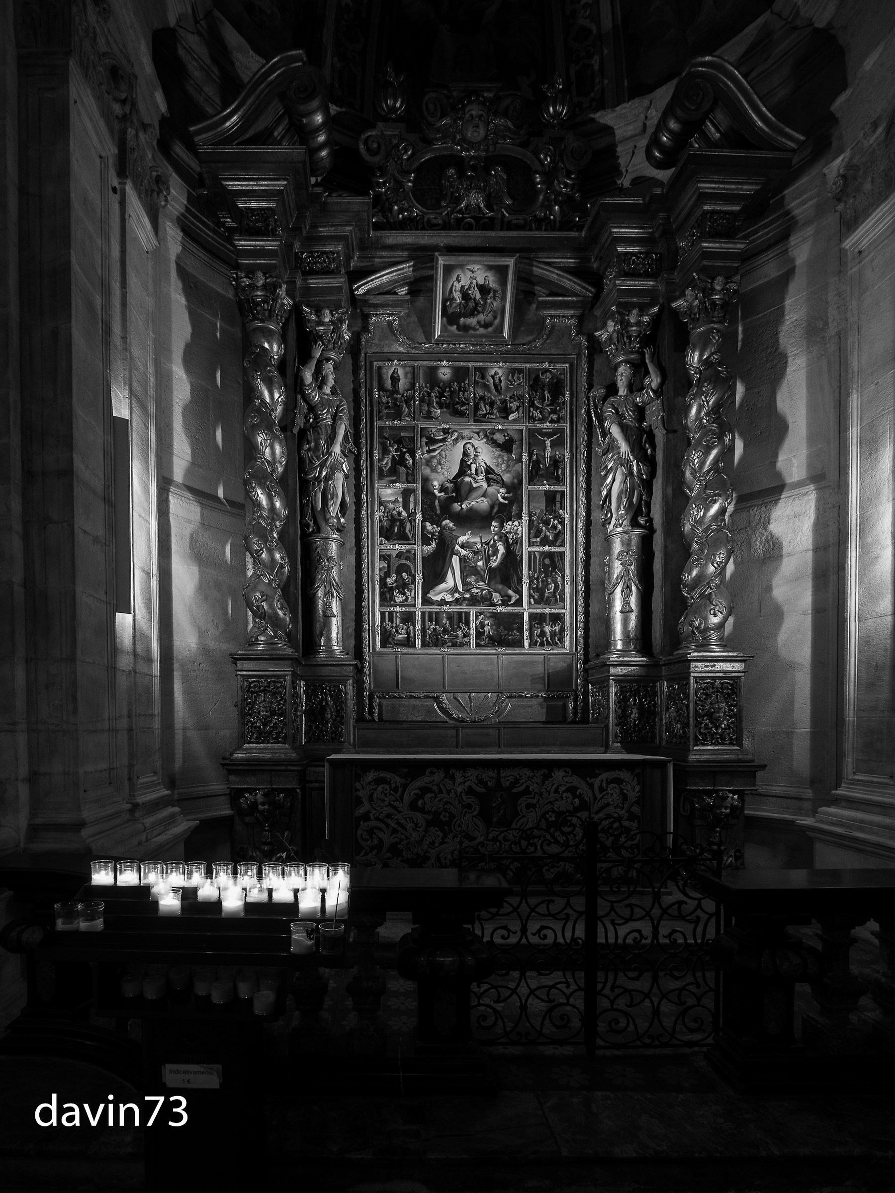 Pavia-interno duomo bn