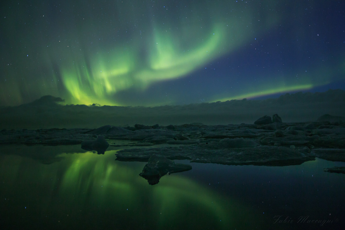 Jökulsárlón - Northern Light