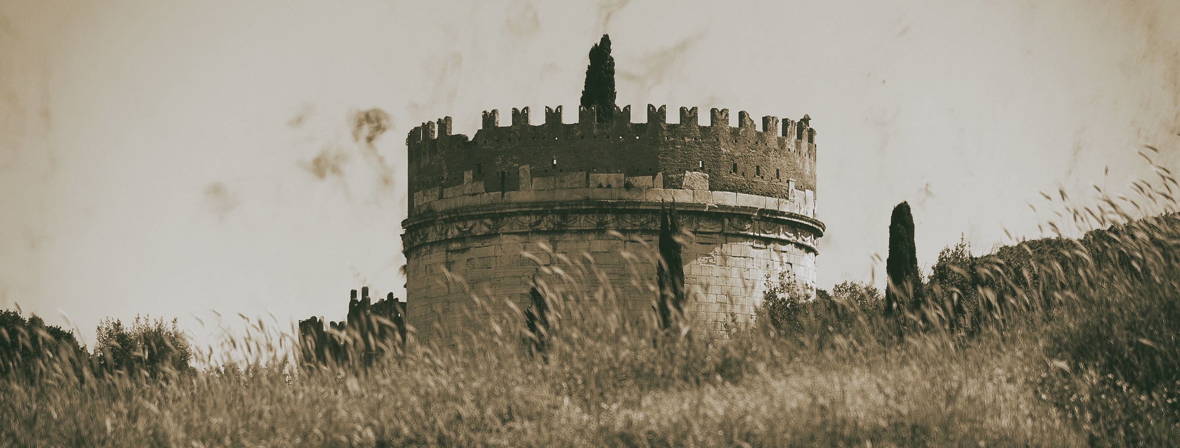 Mausoleum of Cecilia Metella.