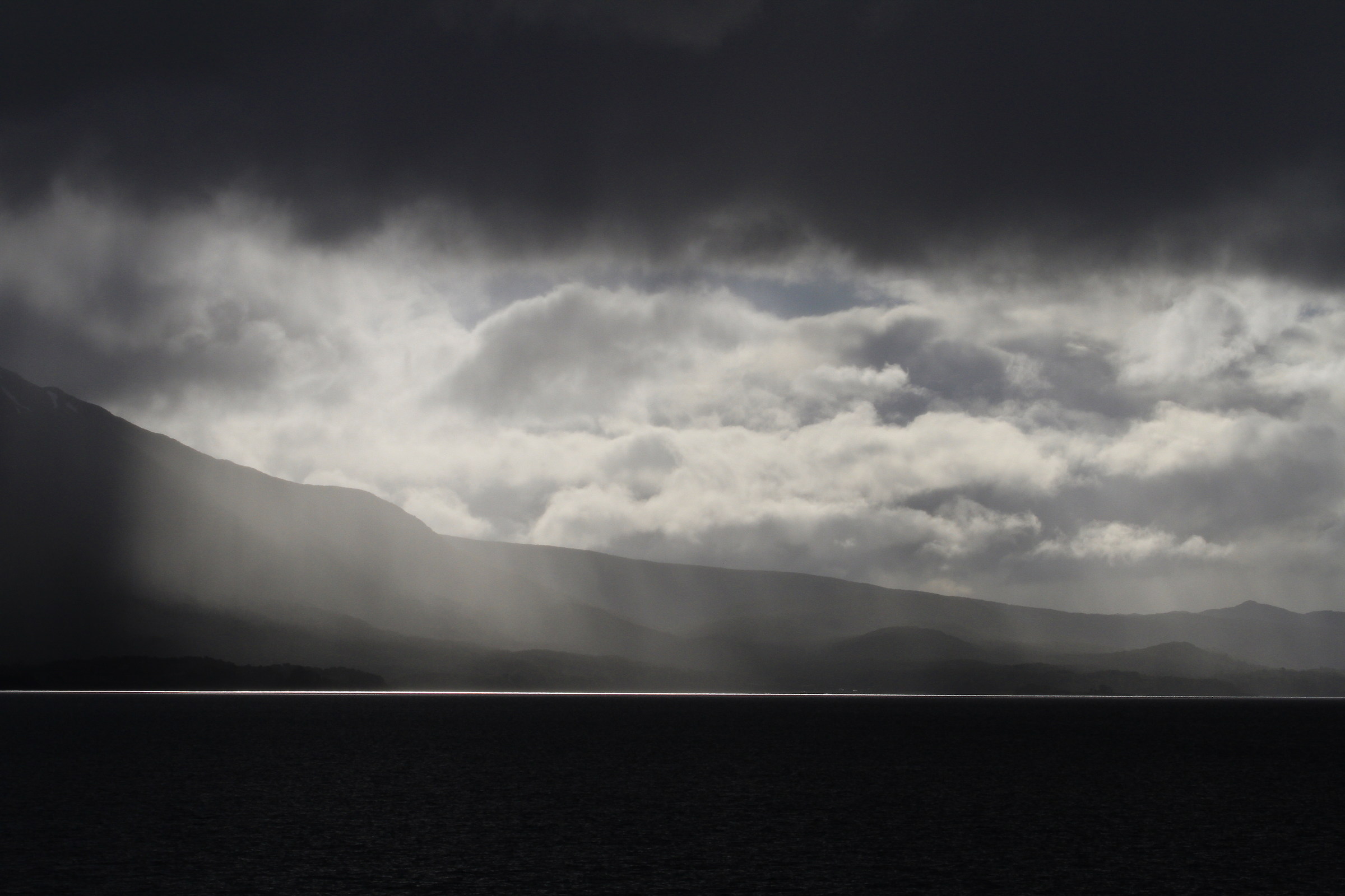 Thin line between the rain and the dry