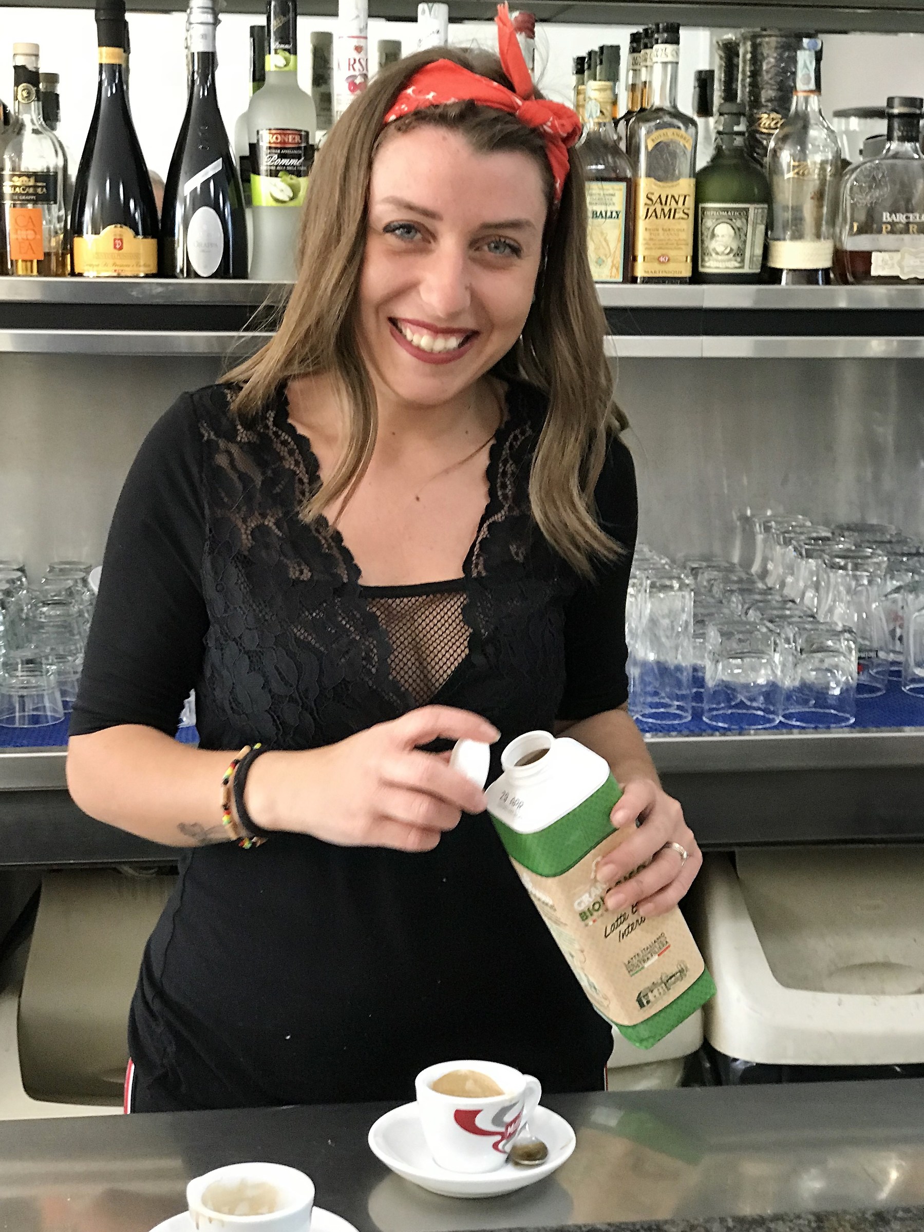 Ci ha offerto la colazione!