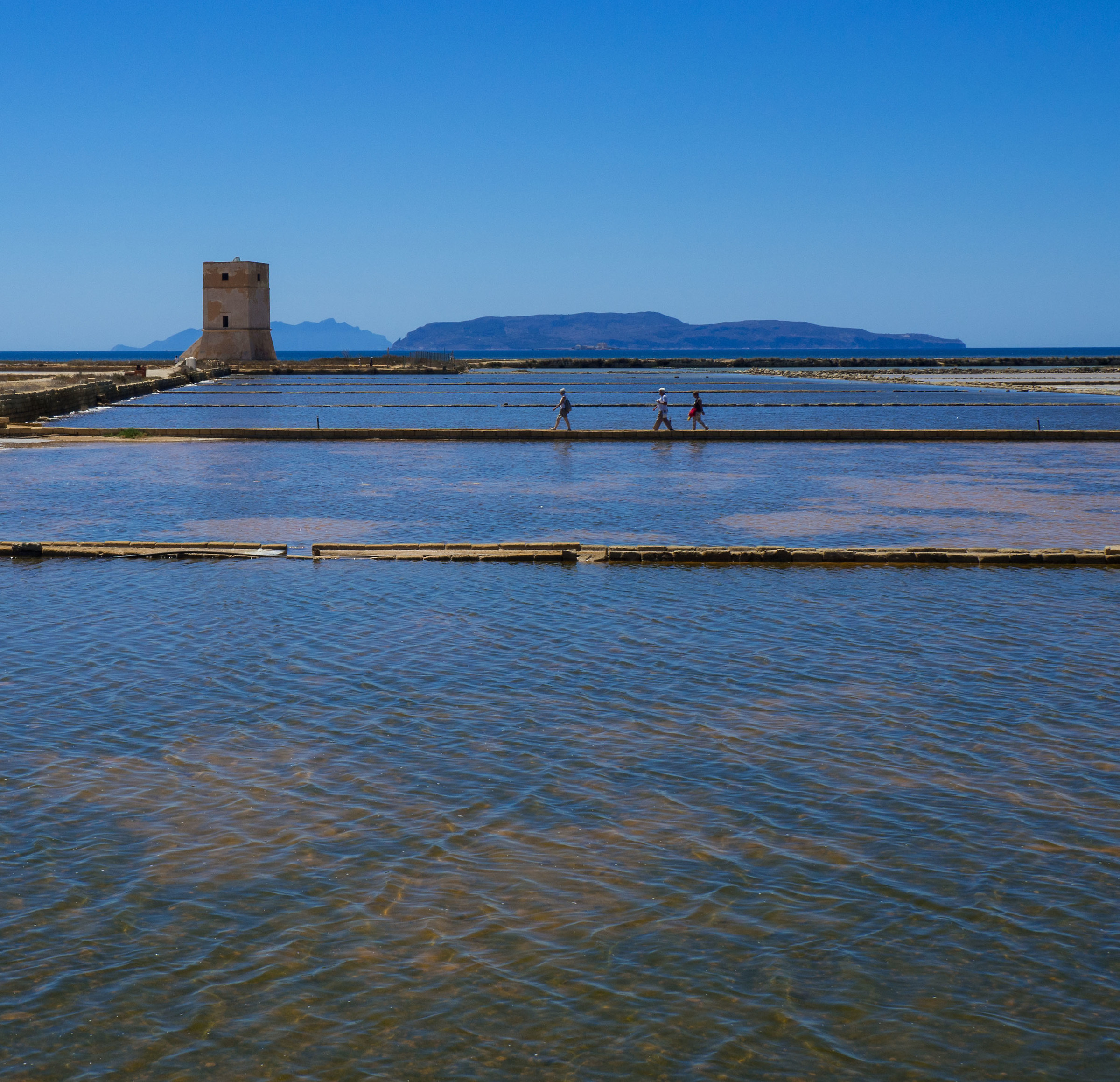 Passaggio nelle saline