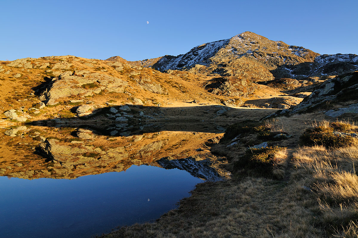 crepuscolo ai laghetti lasteati