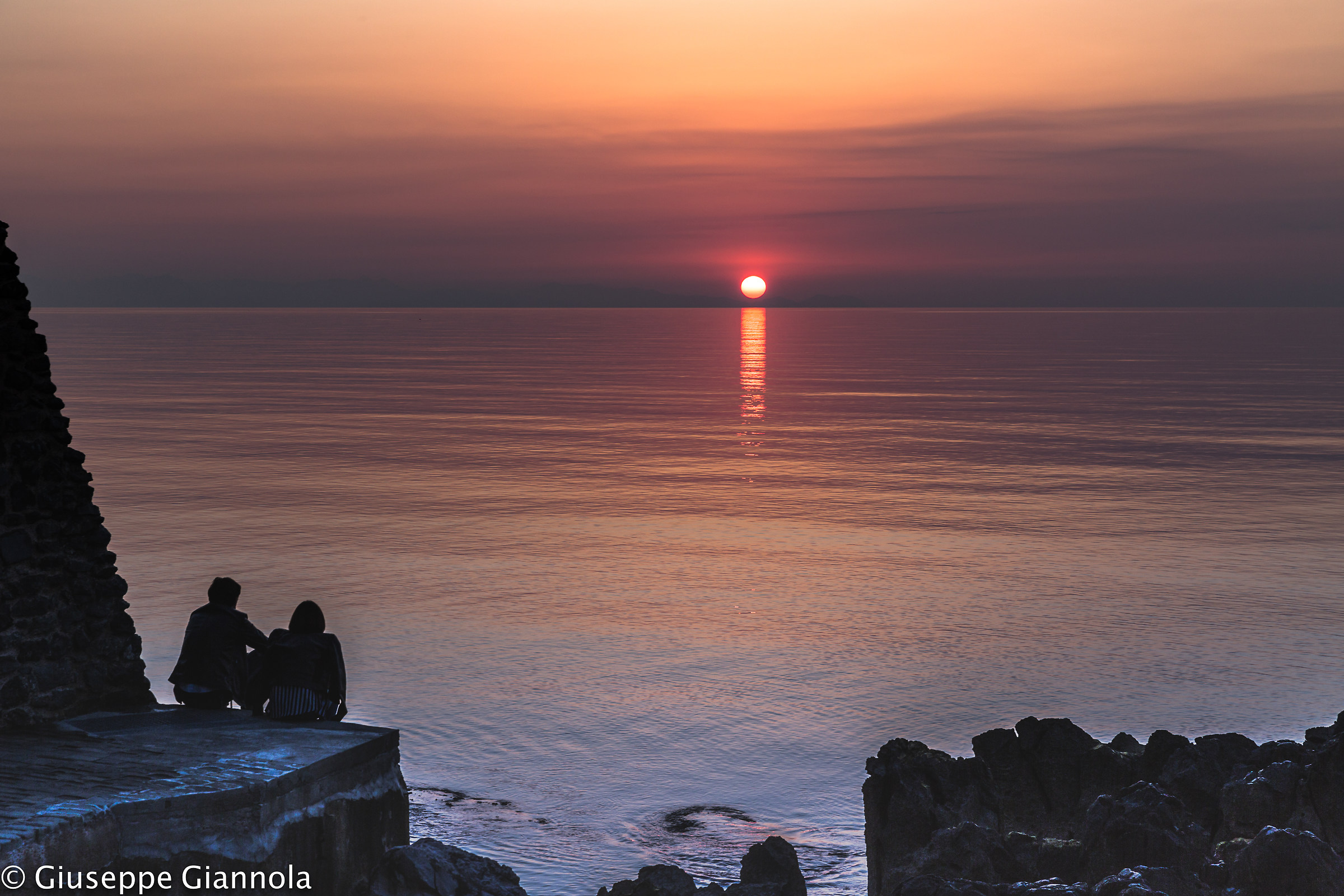 Sunset in Cefalù