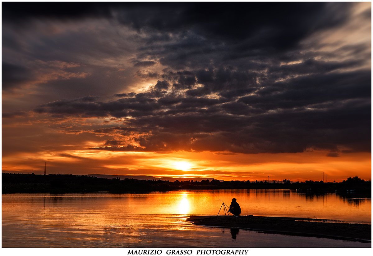 ...sunset at the river mouth 2