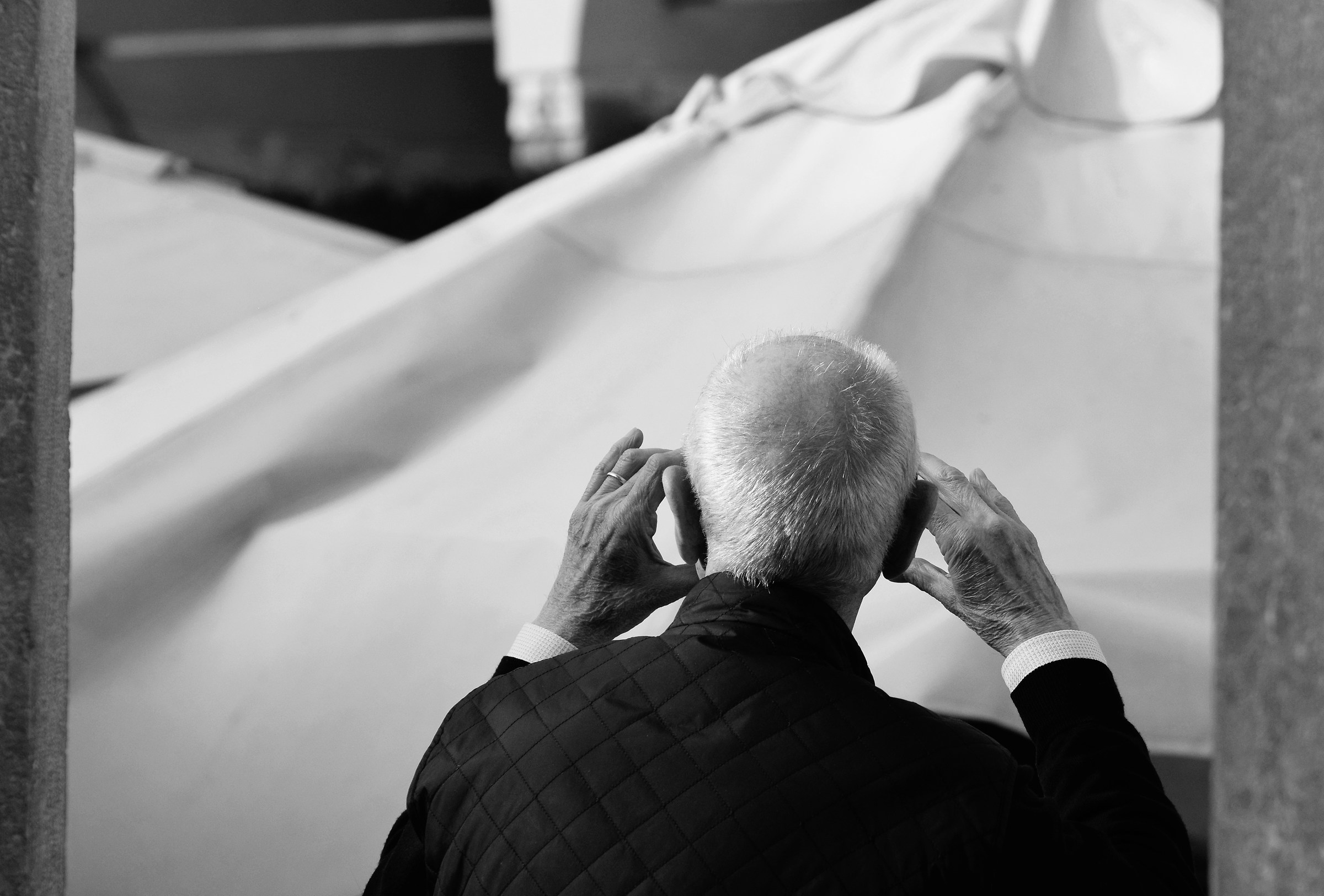 Speak up, I can't see you!