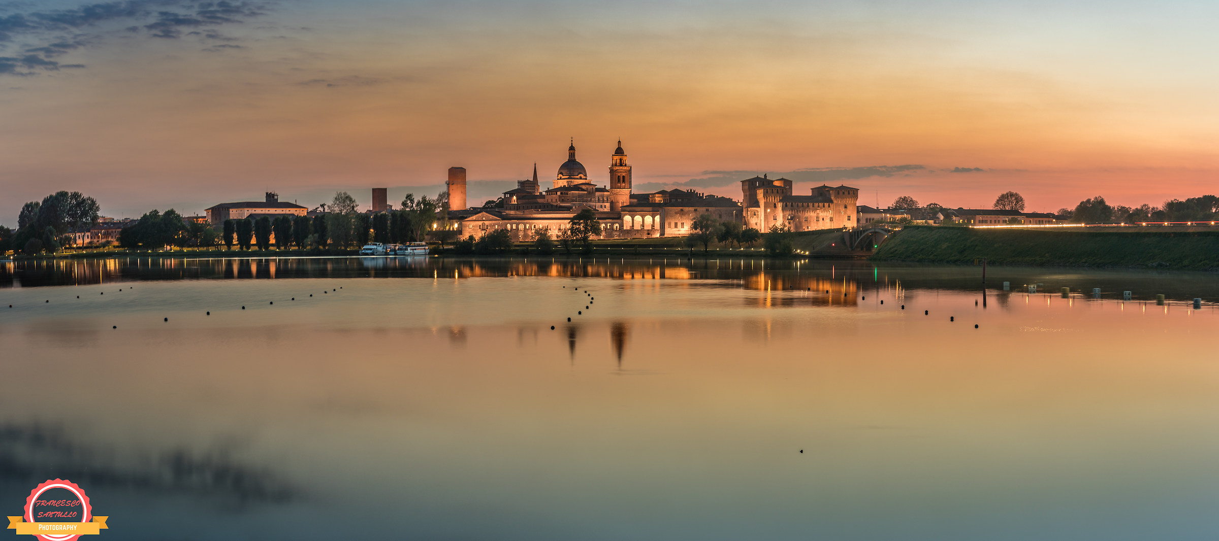 Silhouette of Mantua