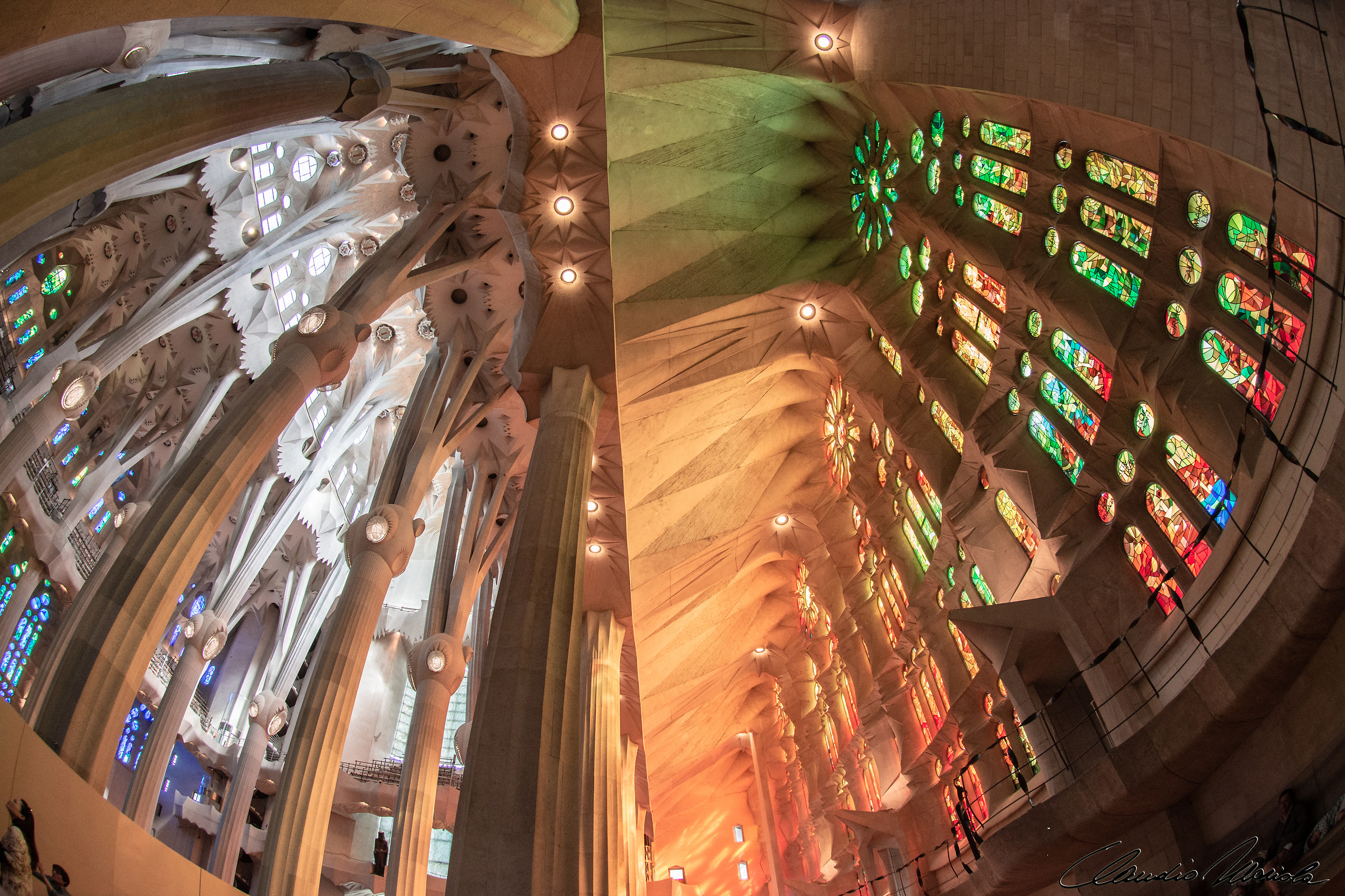 Interno Sagrada Familia