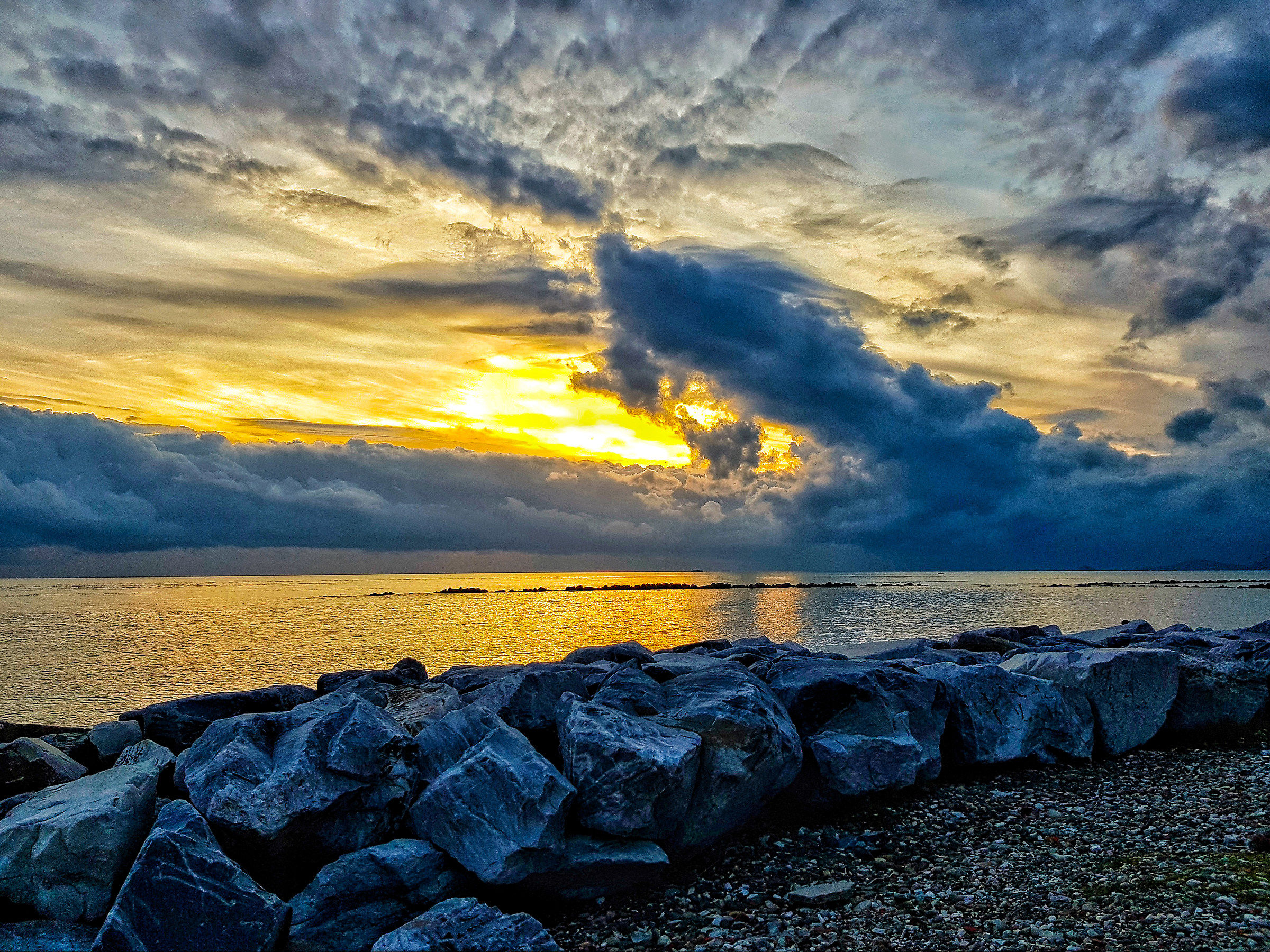 clouds on the horizon