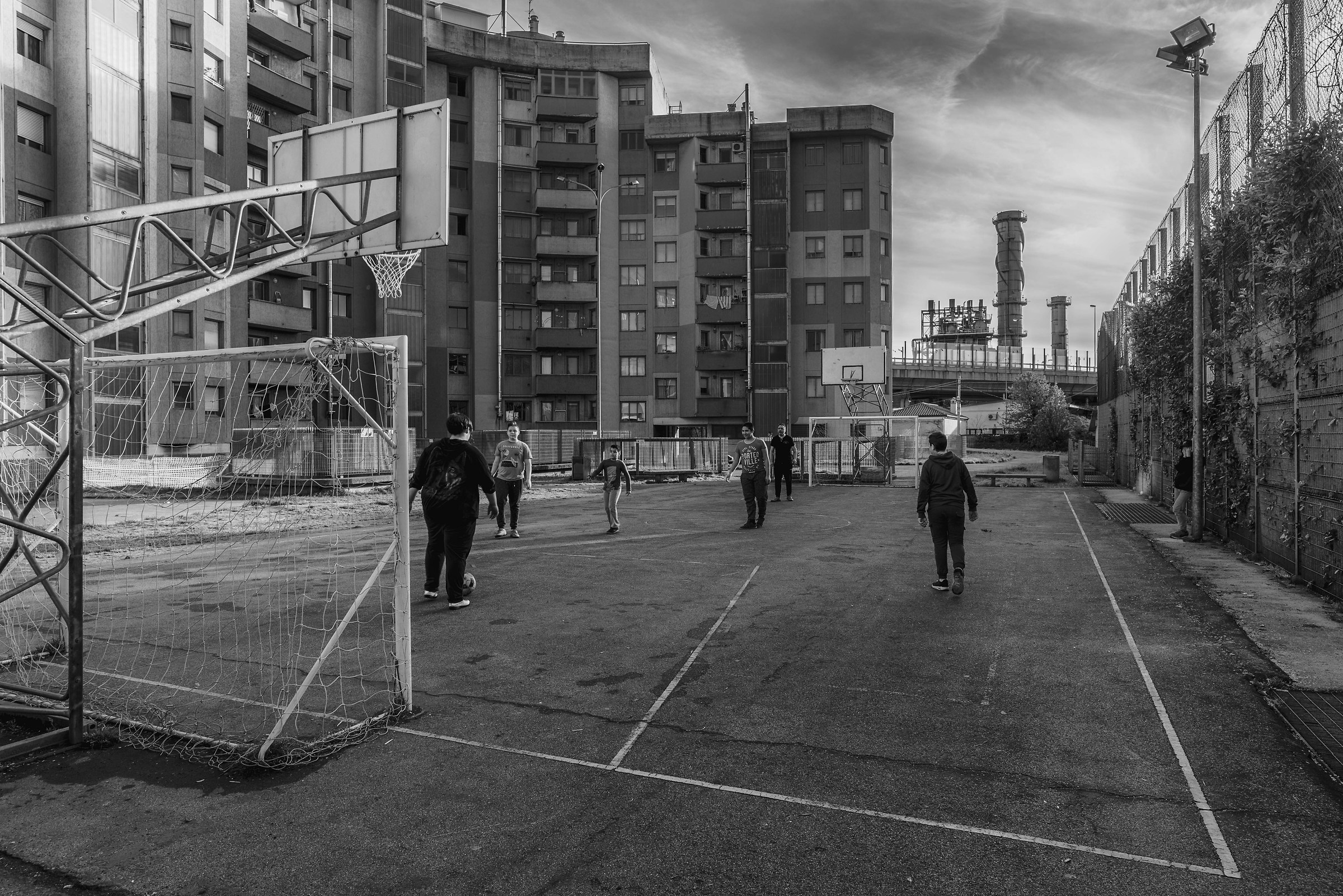 "Pitch" of the suburbs