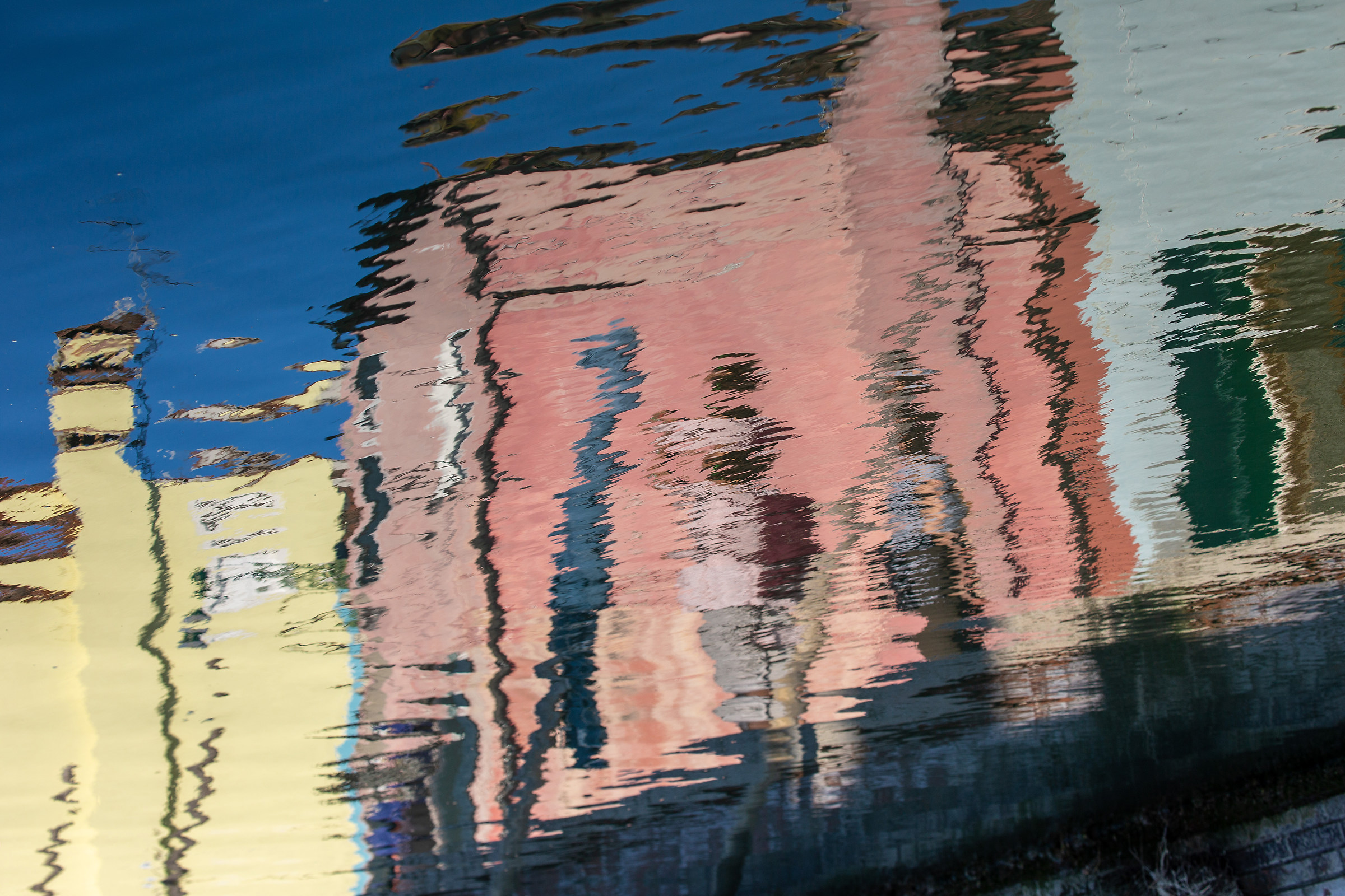 Burano reflected