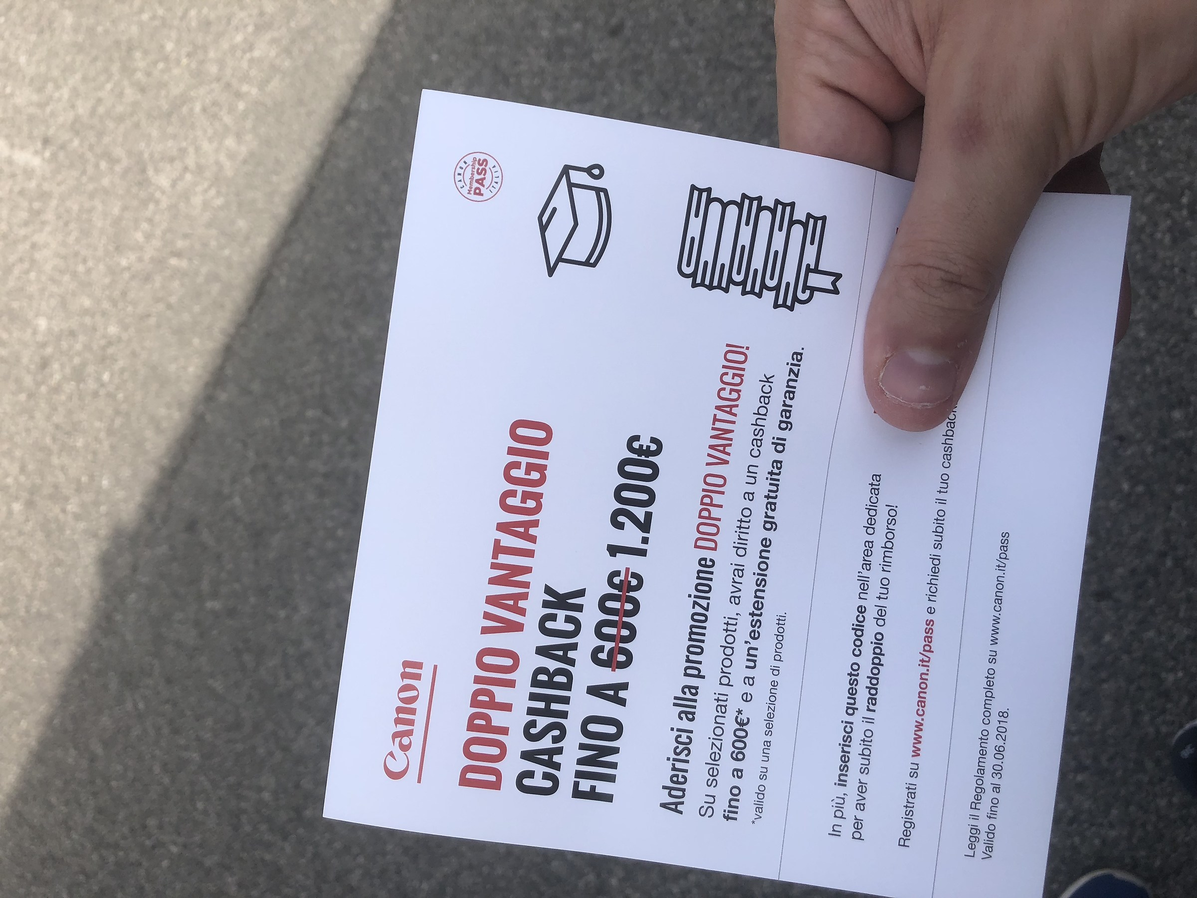 Flyer double cashback