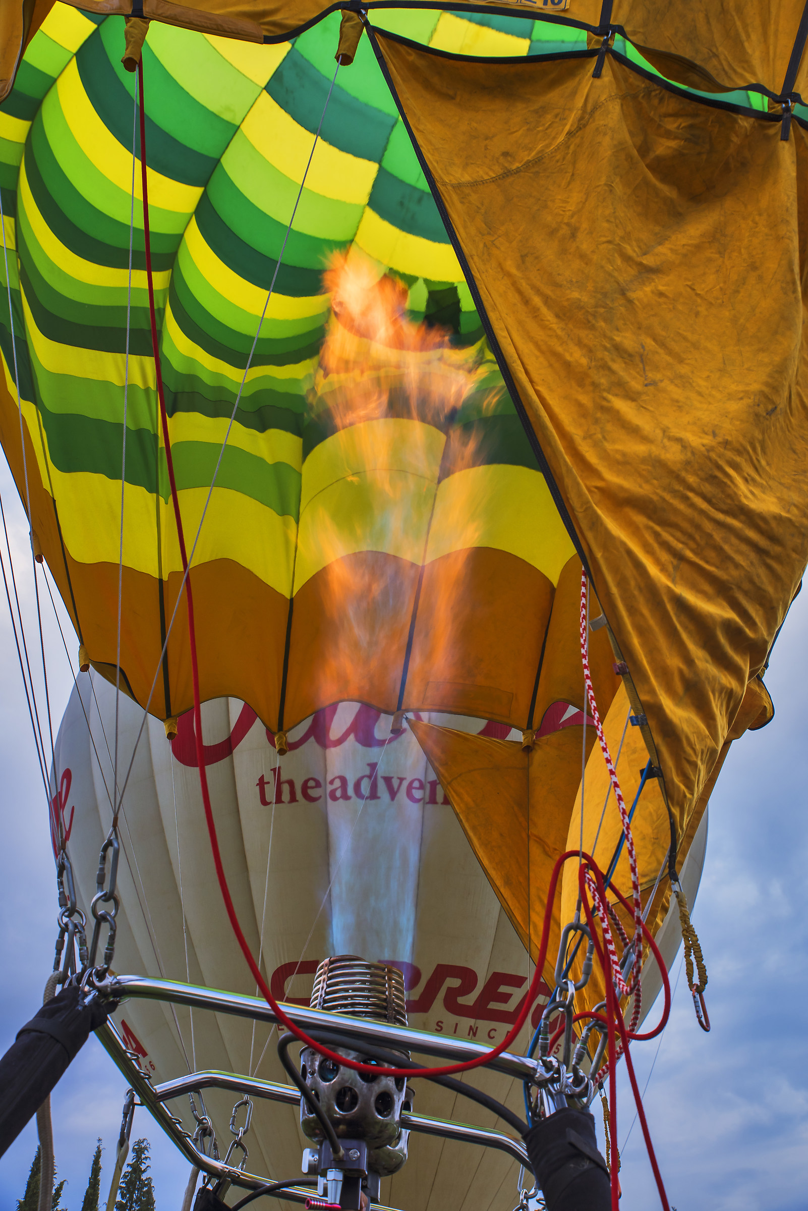 Hot air balloon ride
