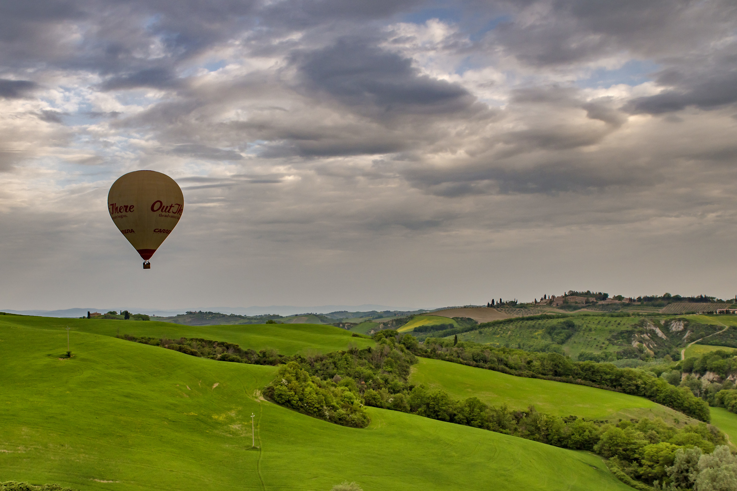 Hot air balloon ride